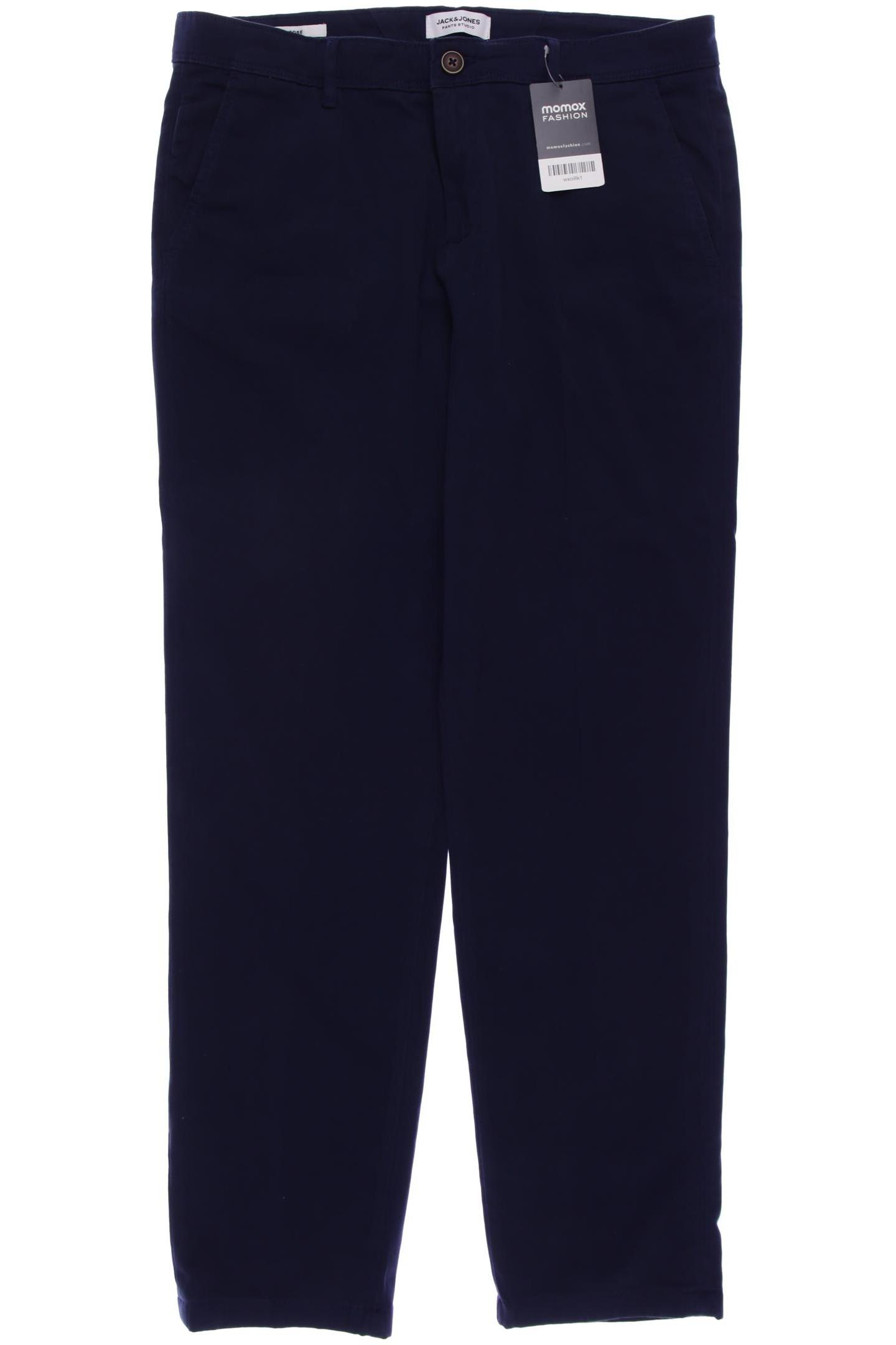 

Jack & Jones Herren Stoffhose, marineblau