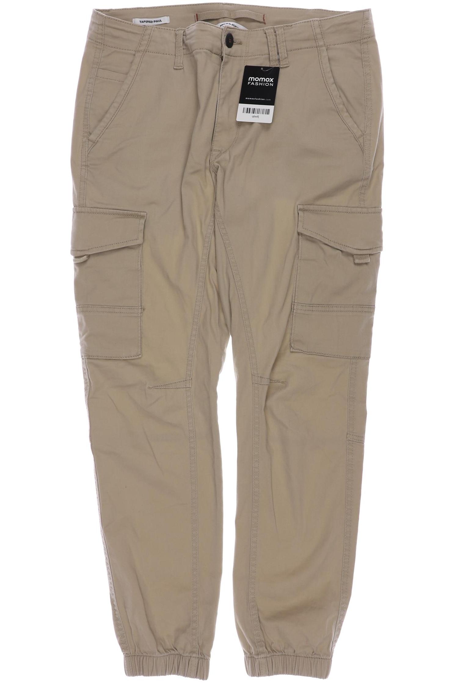 

JACK & JONES Herren Stoffhose, beige
