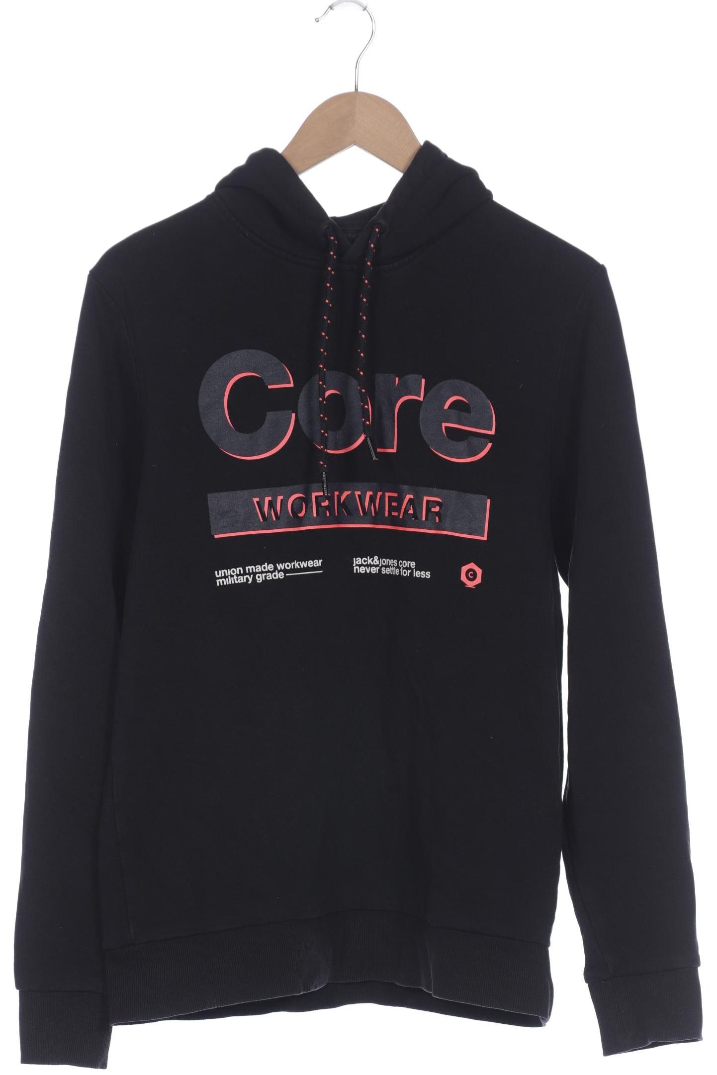 

Jack & Jones Herren Kapuzenpullover, schwarz, Gr. 48