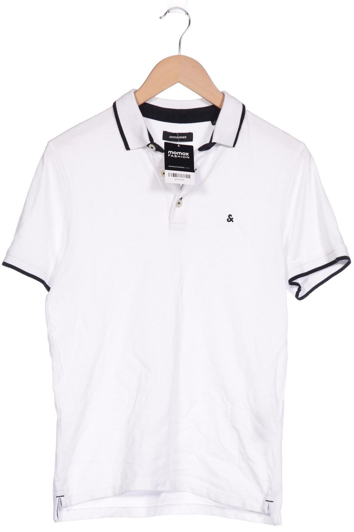 

Jack & Jones Herren Poloshirt, weiß, Gr. 46