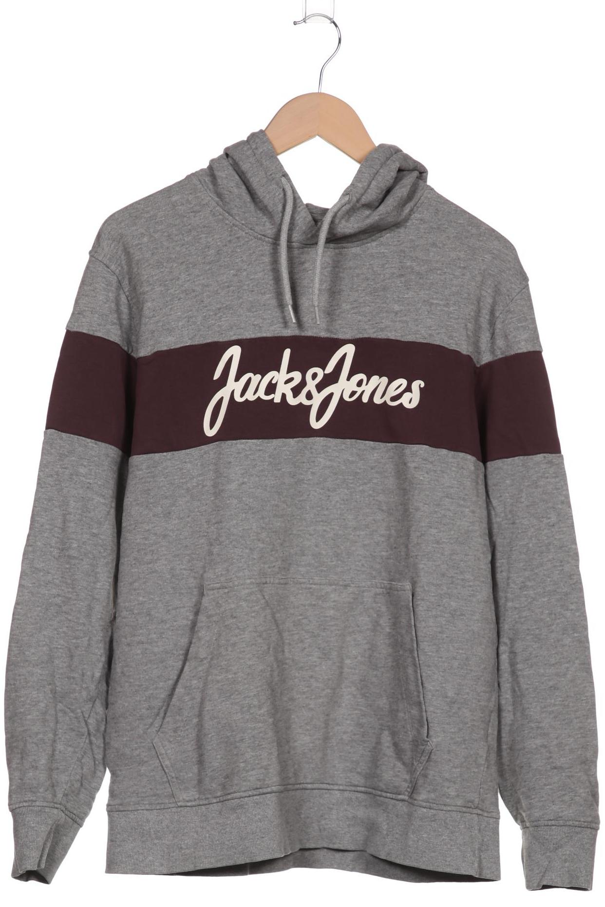 

JACK & JONES Herren Kapuzenpullover, grau
