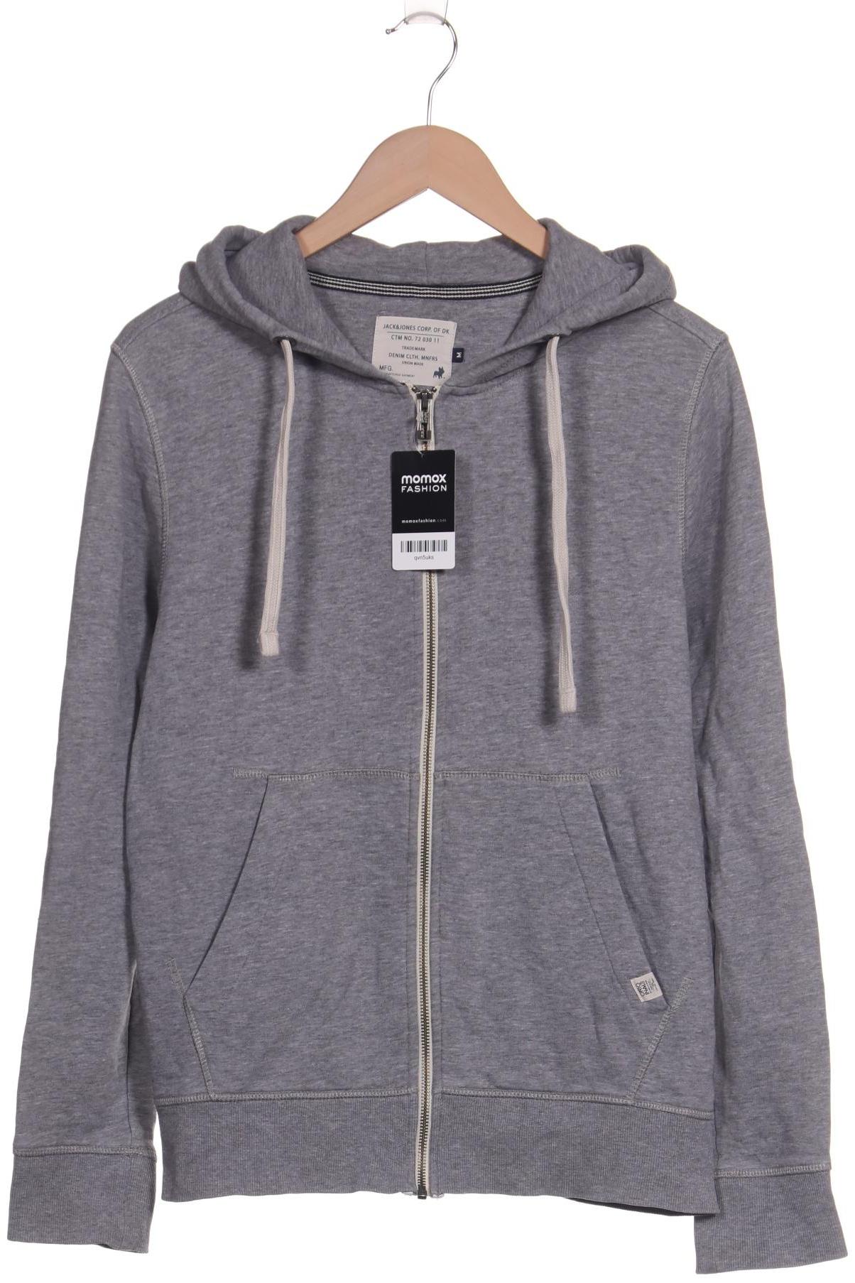

Jack & Jones Herren Kapuzenpullover, grau, Gr. 48