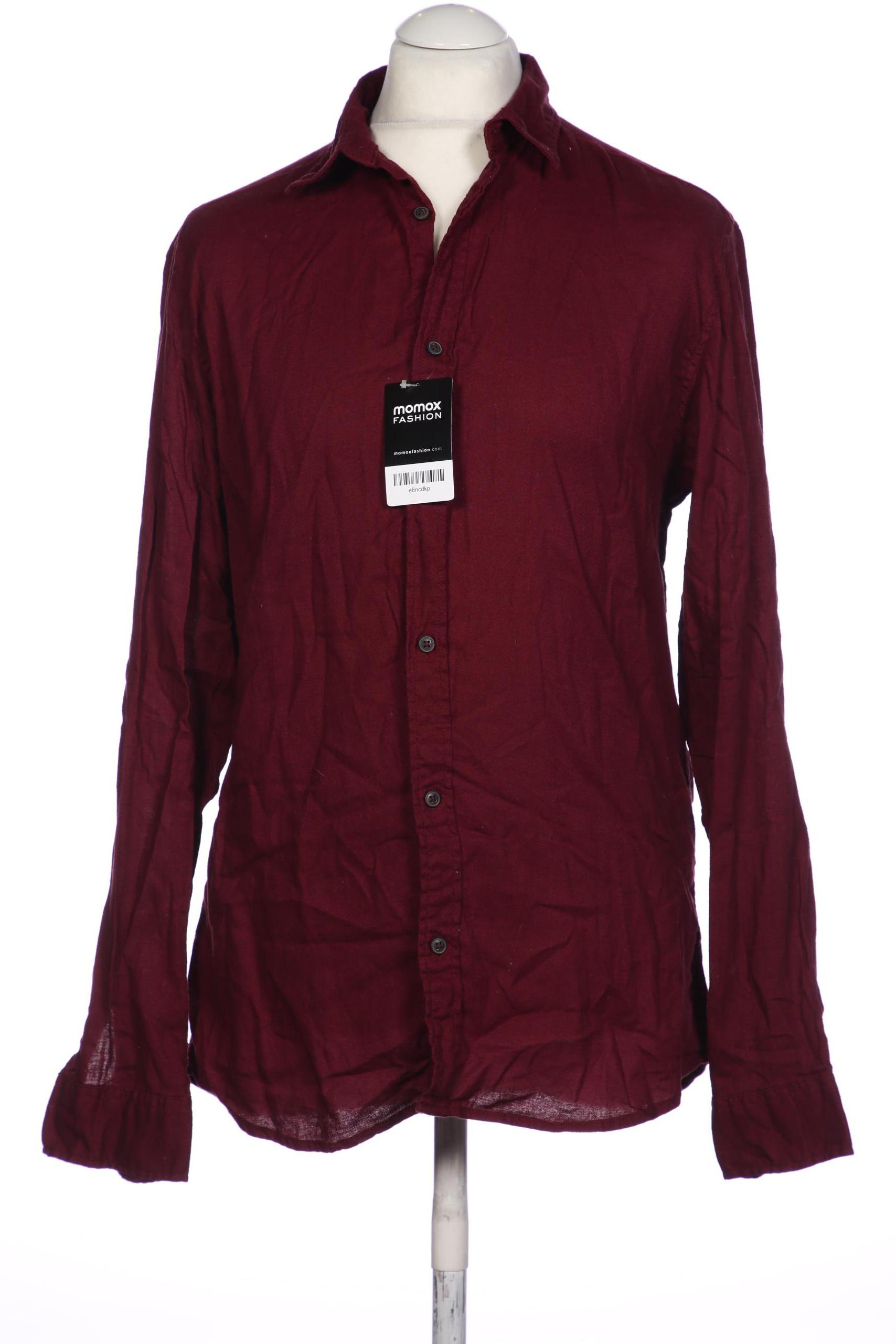 

Jack & Jones Herren Hemd, bordeaux, Gr. 52