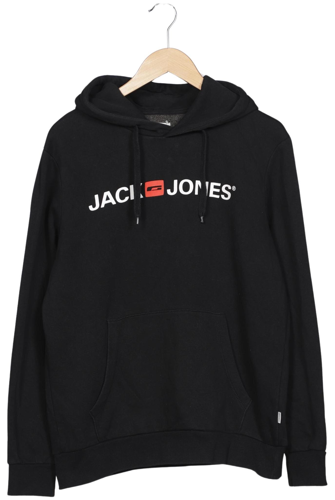 

Jack & Jones Herren Kapuzenpullover, schwarz, Gr. 48