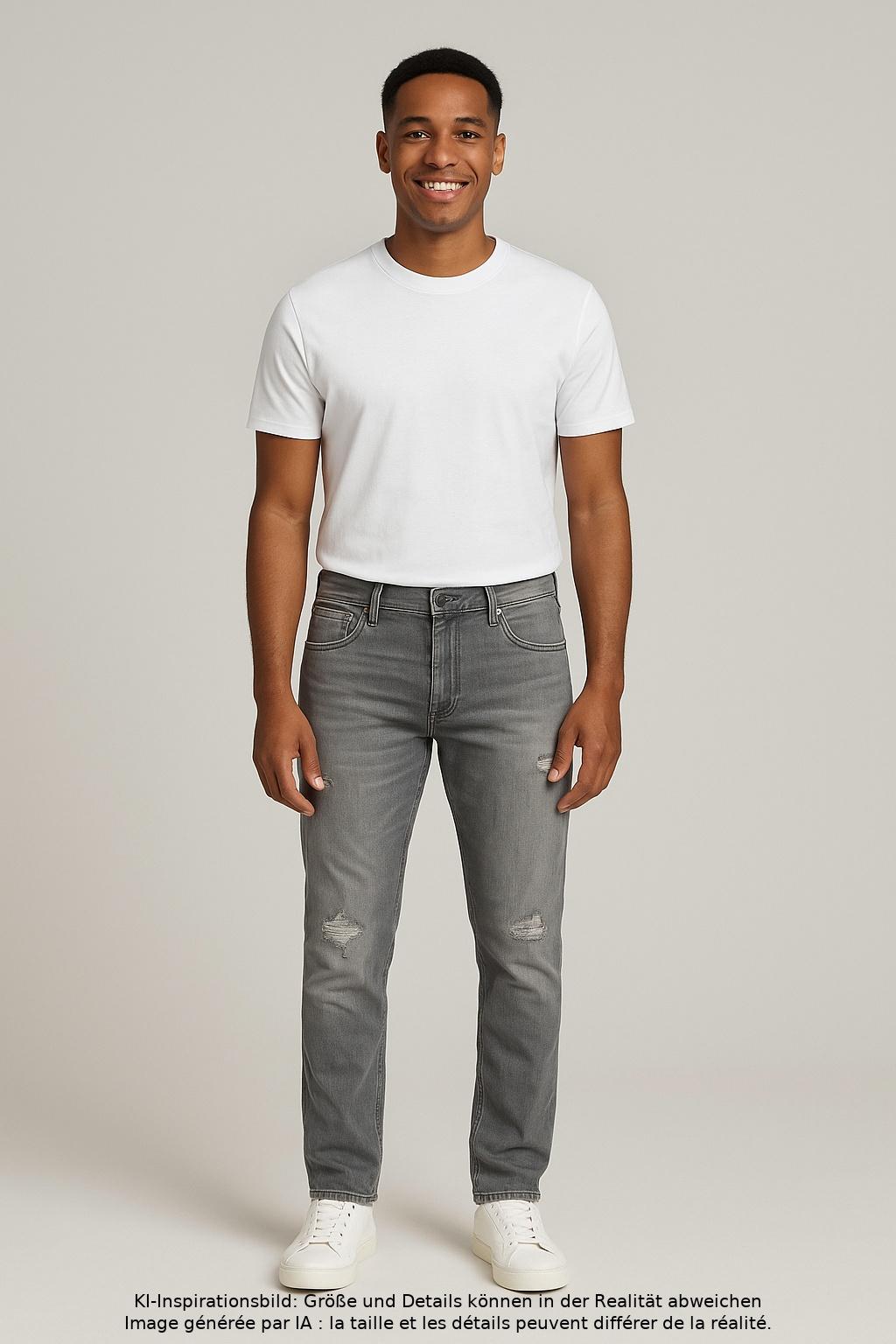 

Jack & Jones Herren Jeans, grau, Gr. 33