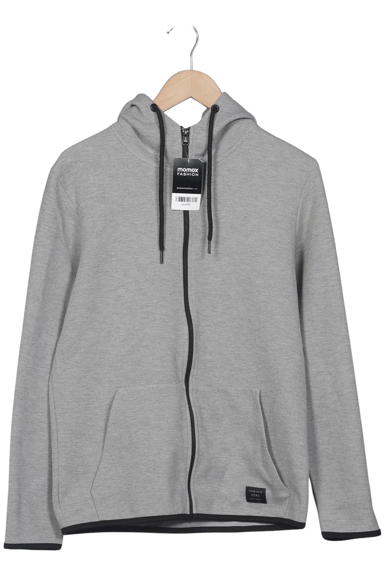 

Jack & Jones Herren Kapuzenpullover, grau, Gr. 46