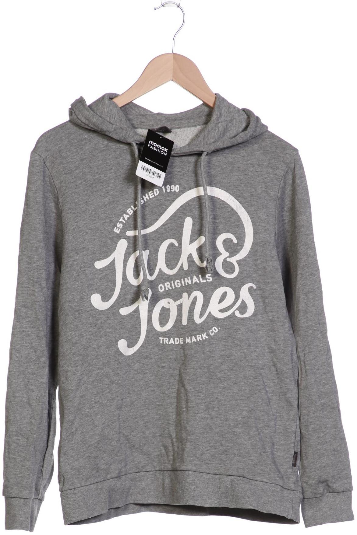 

Jack & Jones Herren Kapuzenpullover, grau, Gr. 48