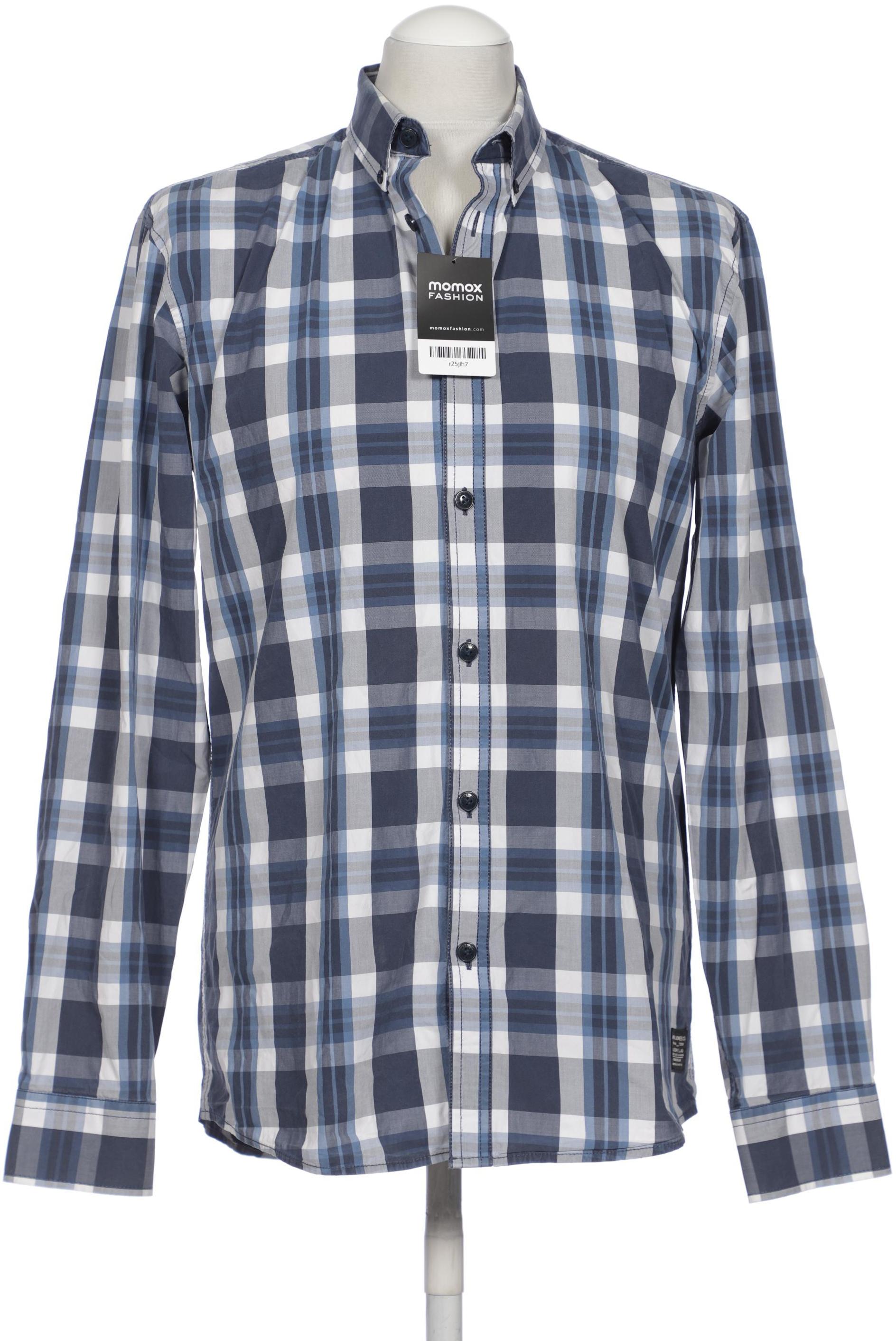 

JACK & JONES Herren Hemd, blau