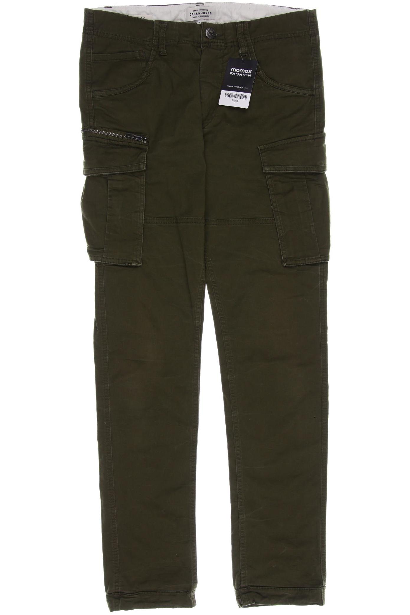 

Jack & Jones Herren Stoffhose, grün, Gr. 28
