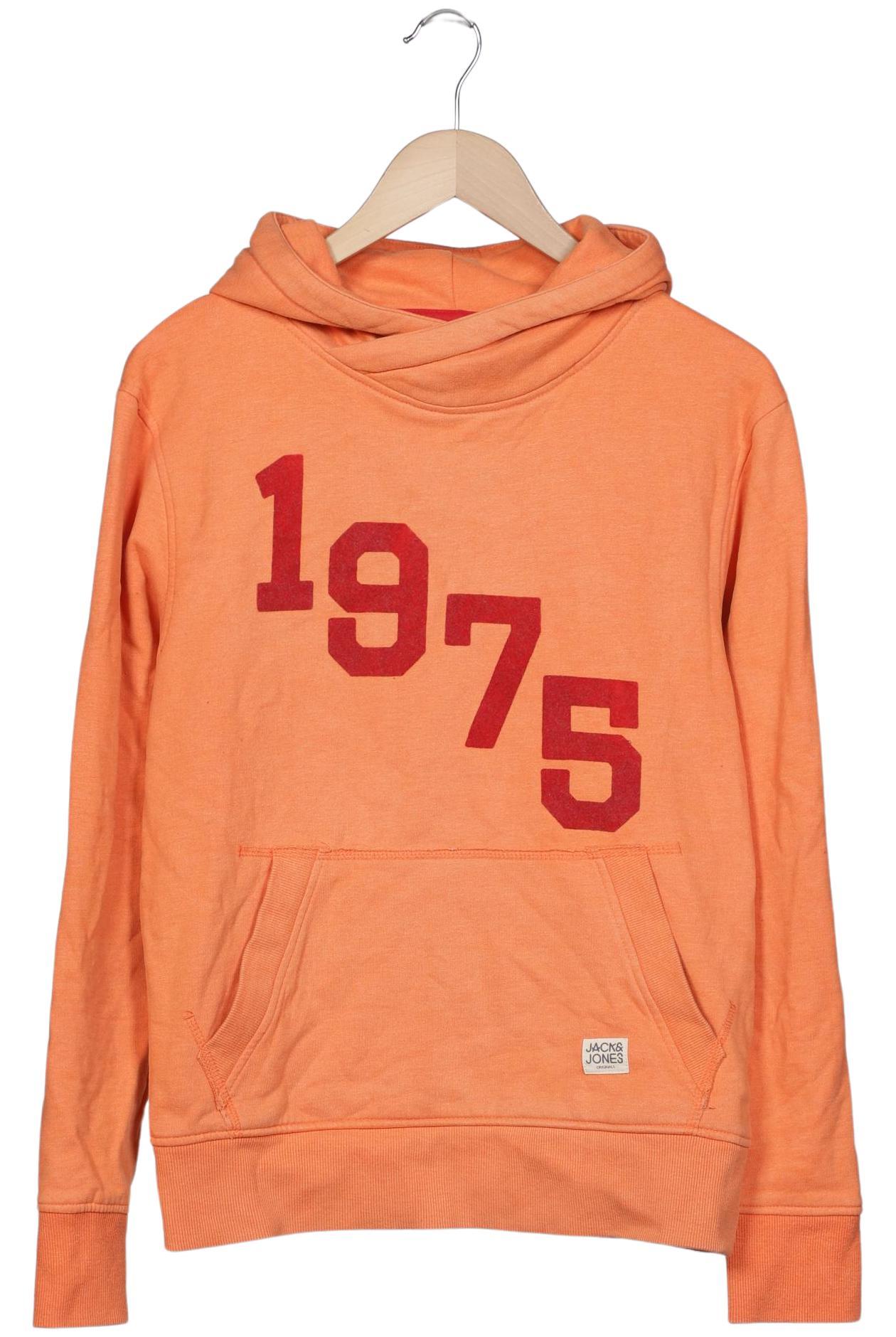 

Jack & Jones Herren Kapuzenpullover, orange, Gr. 46