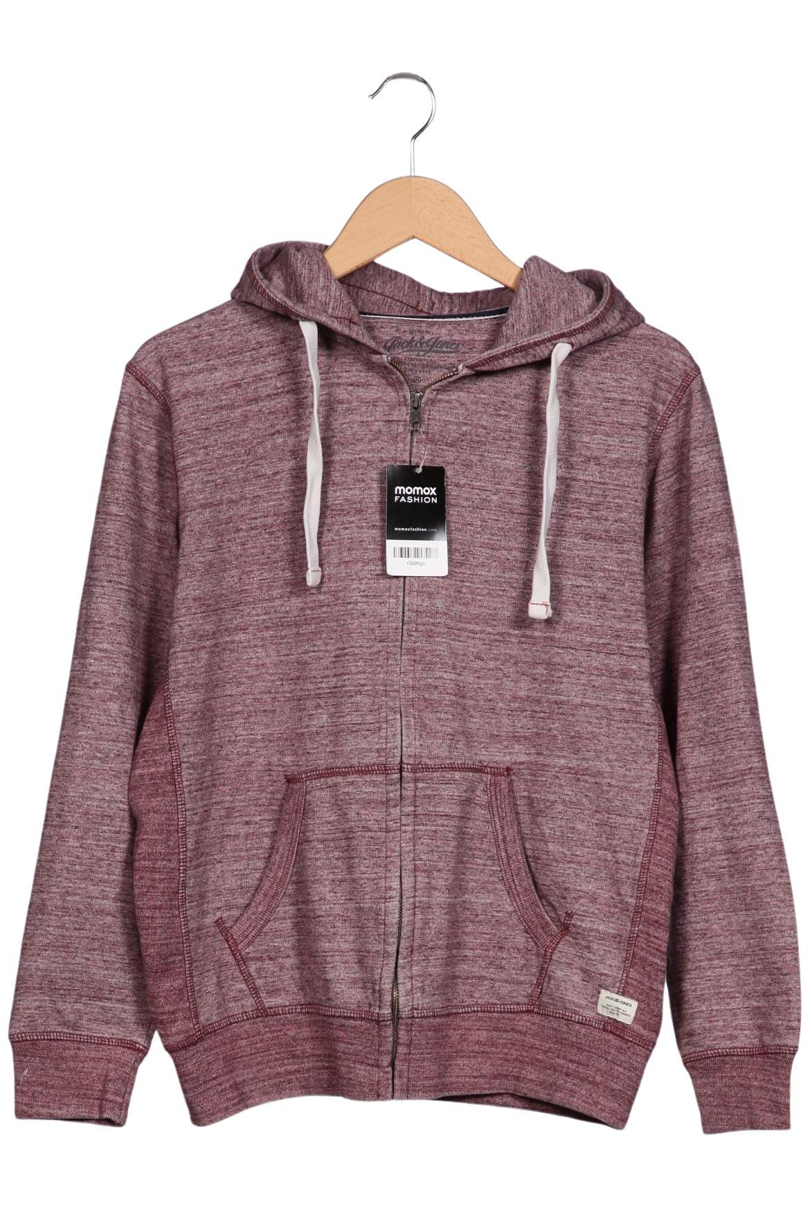 

Jack & Jones Herren Kapuzenpullover, bordeaux, Gr. 48