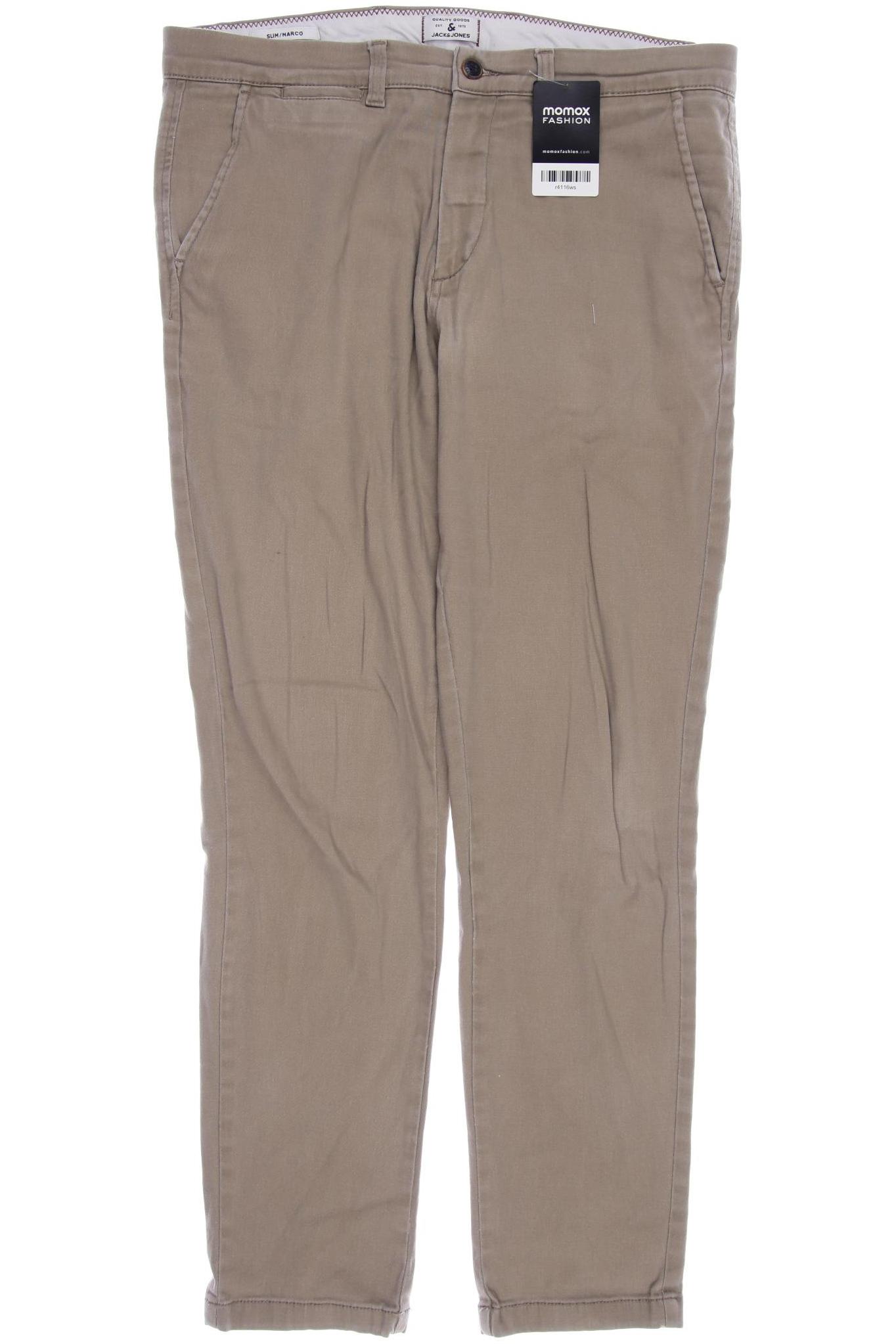 

JACK & JONES Herren Stoffhose, beige
