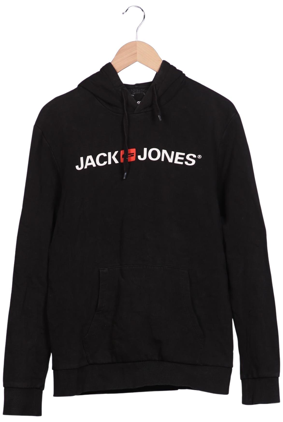 

Jack & Jones Herren Kapuzenpullover, schwarz, Gr. 52