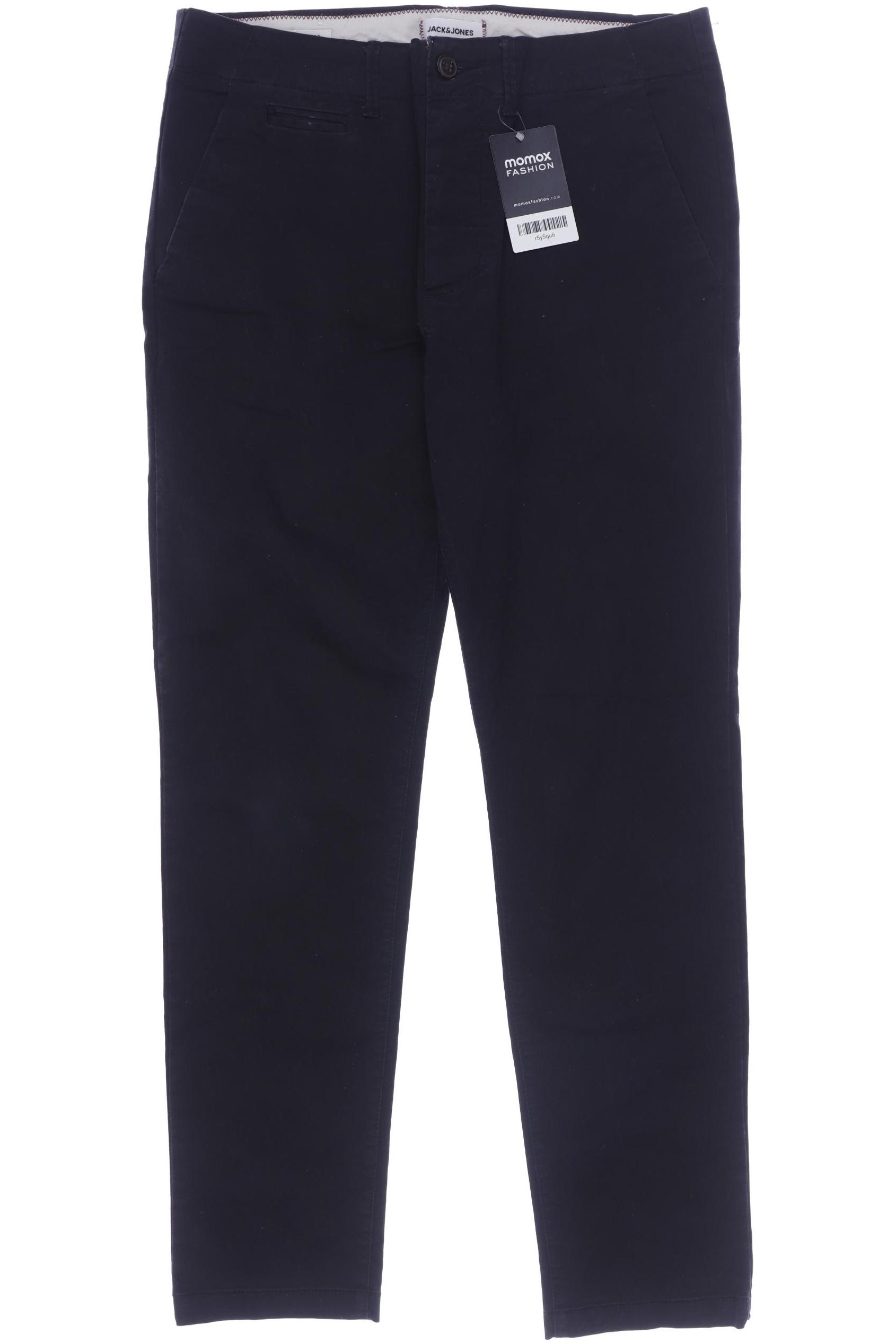 

JACK & JONES Herren Stoffhose, schwarz