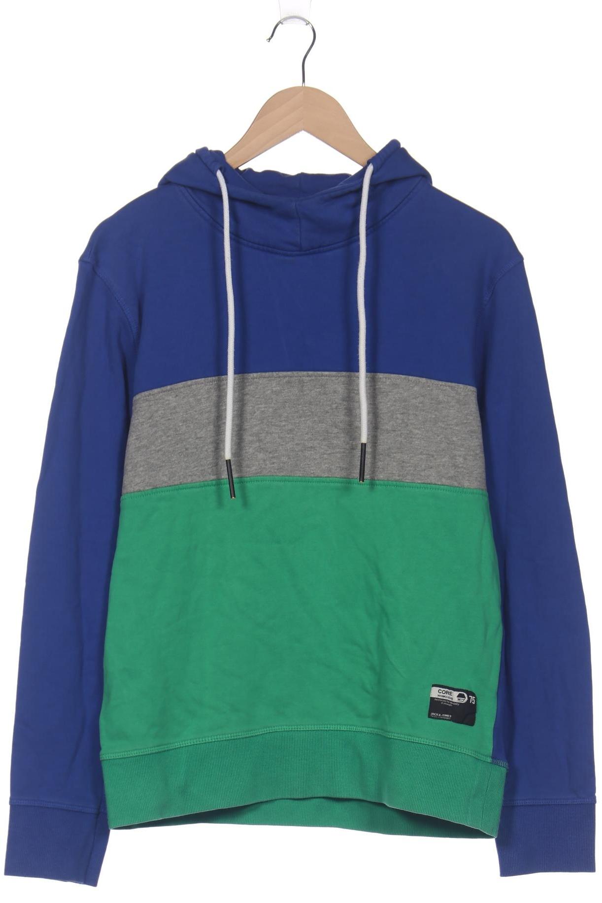 

Jack & Jones Herren Kapuzenpullover, blau, Gr. 52