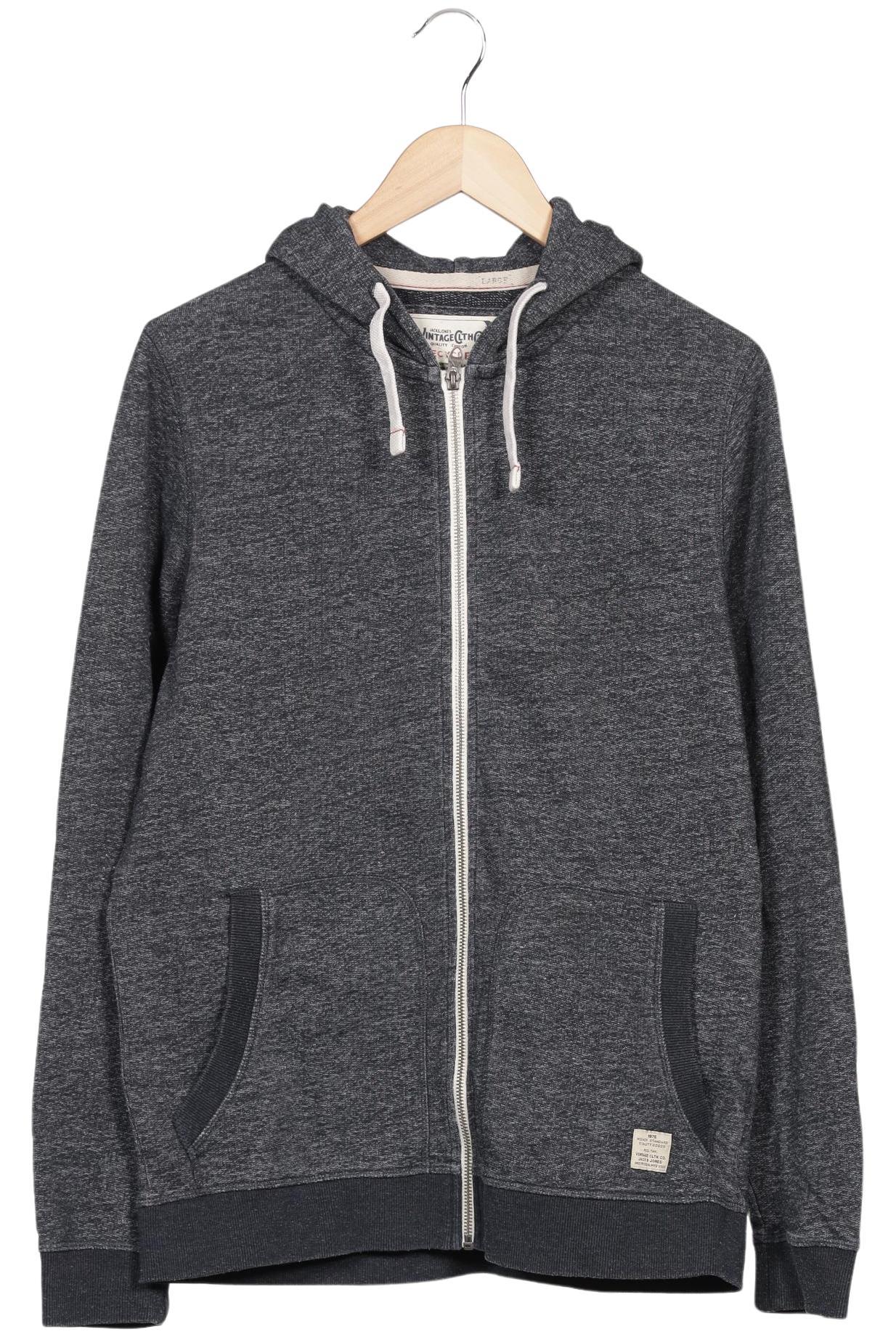 

Jack & Jones Herren Kapuzenpullover, grau, Gr. 52