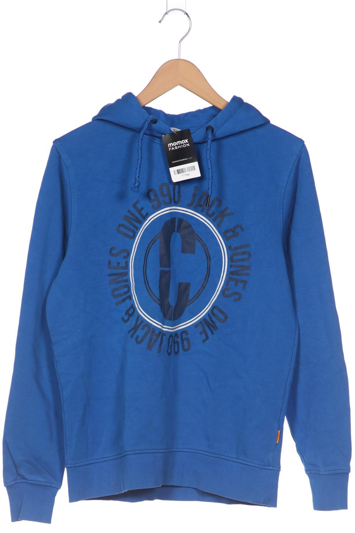 

Jack & Jones Herren Kapuzenpullover, blau, Gr. 48