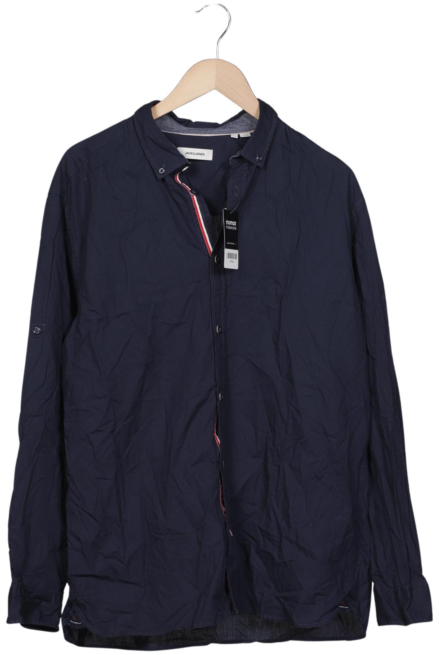 

Jack & Jones Herren Hemd, marineblau, Gr. 56