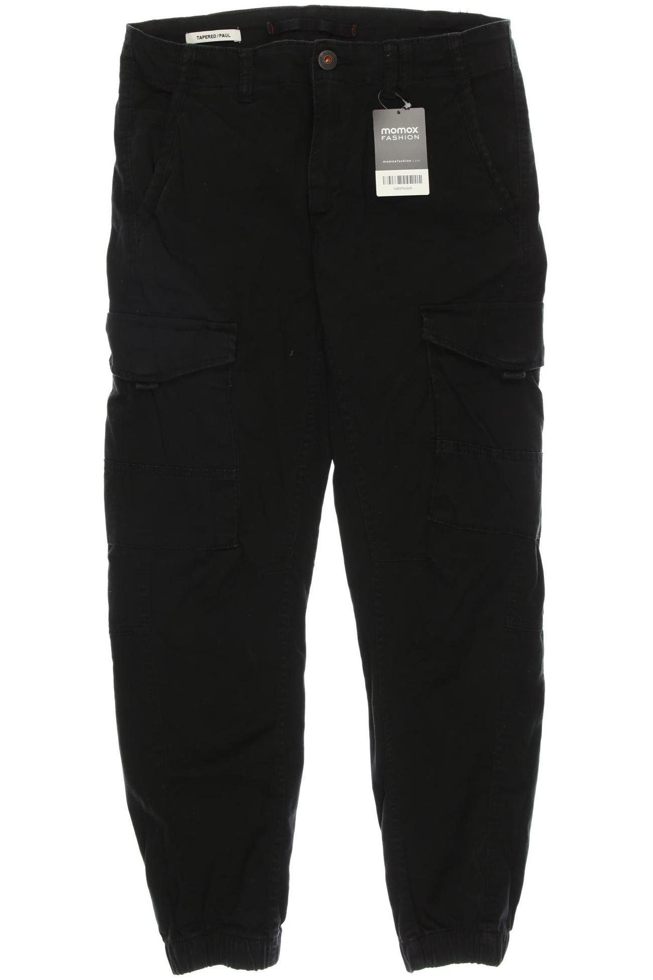 

JACK & JONES Herren Stoffhose, schwarz