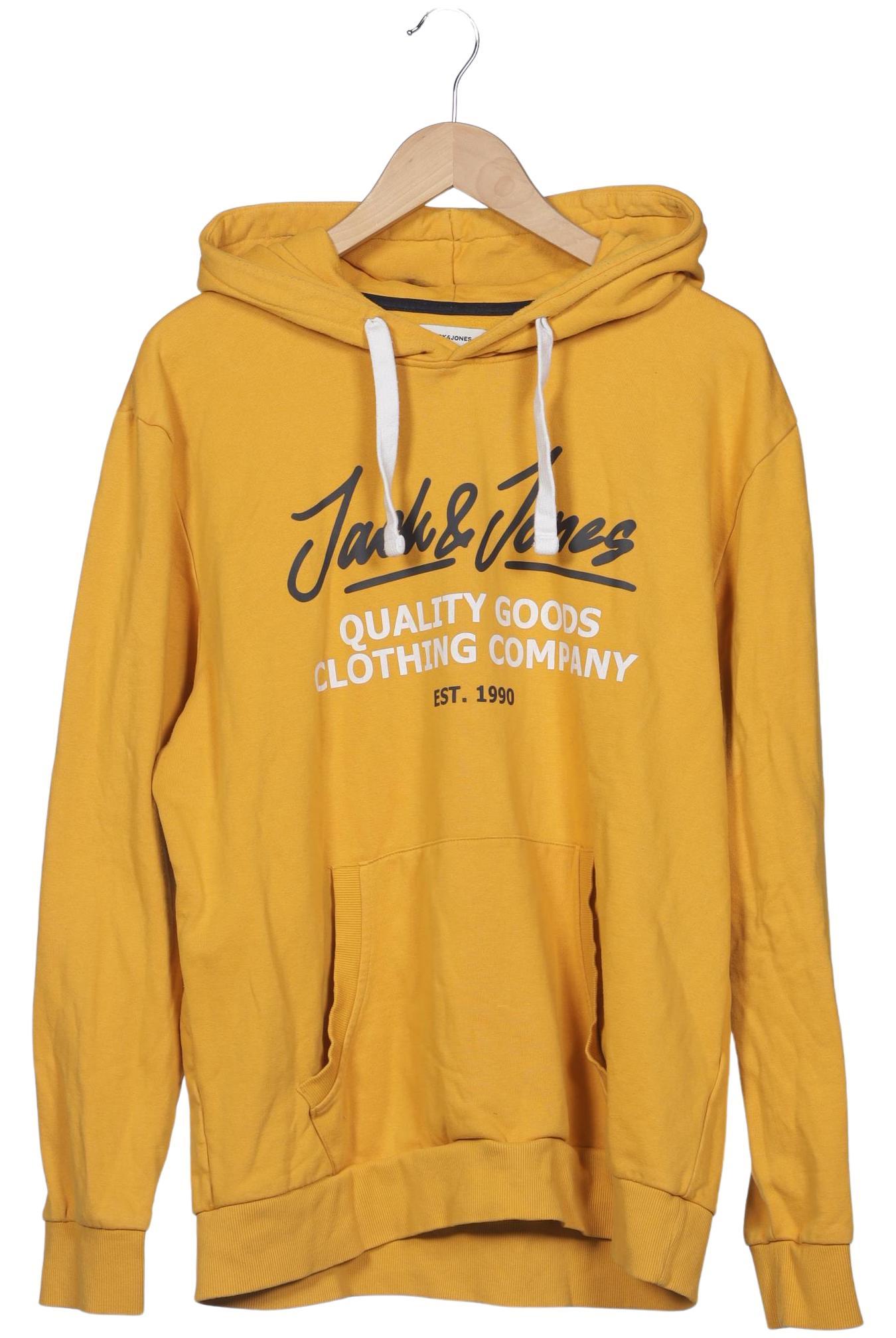

Jack & Jones Herren Kapuzenpullover, gelb, Gr. 56