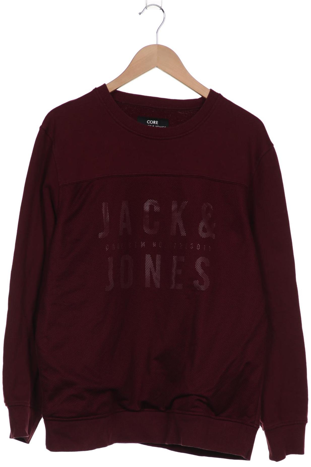 

JACK & JONES Herren Sweatshirt, bordeaux