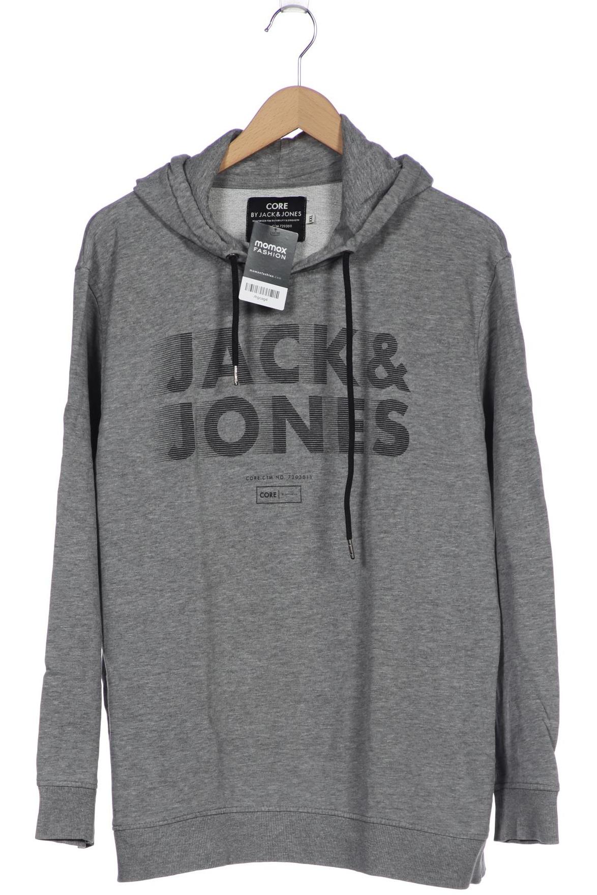 

JACK & JONES Herren Kapuzenpullover, grau