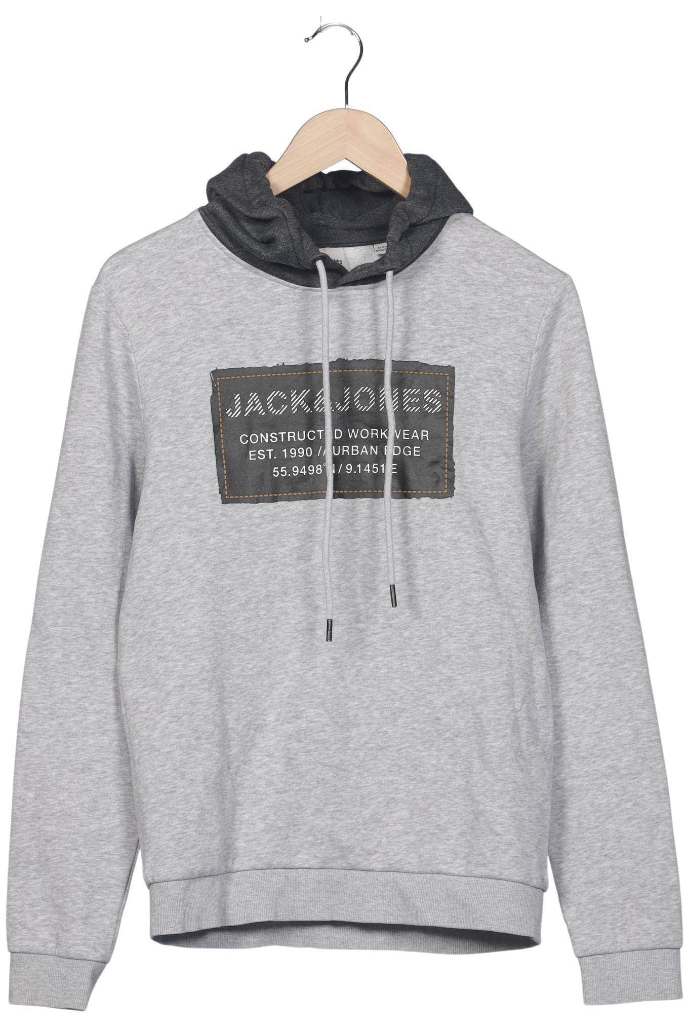 

Jack & Jones Herren Kapuzenpullover, grau, Gr. 44