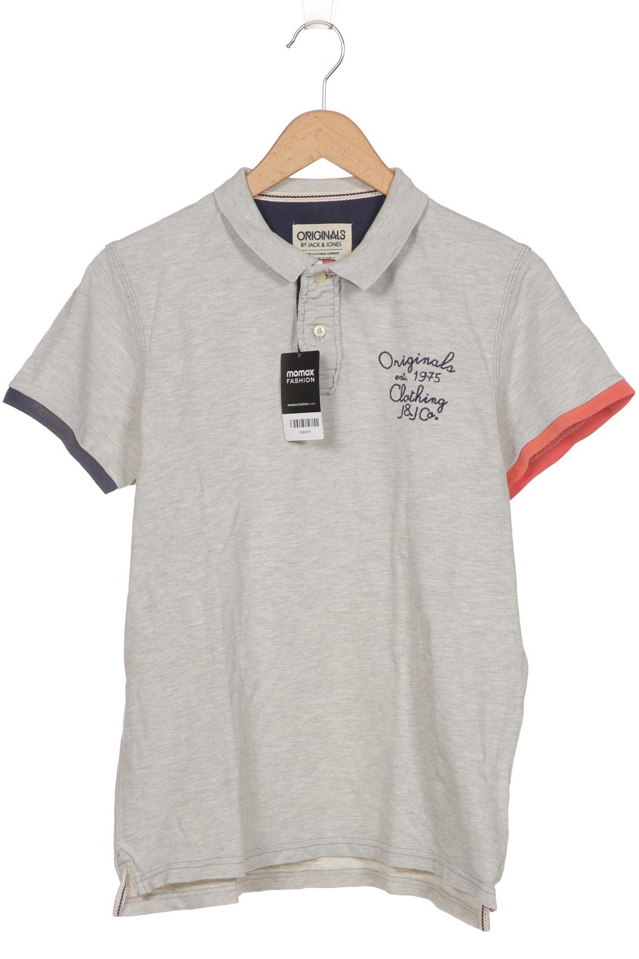 

JACK & JONES Herren Poloshirt, grau