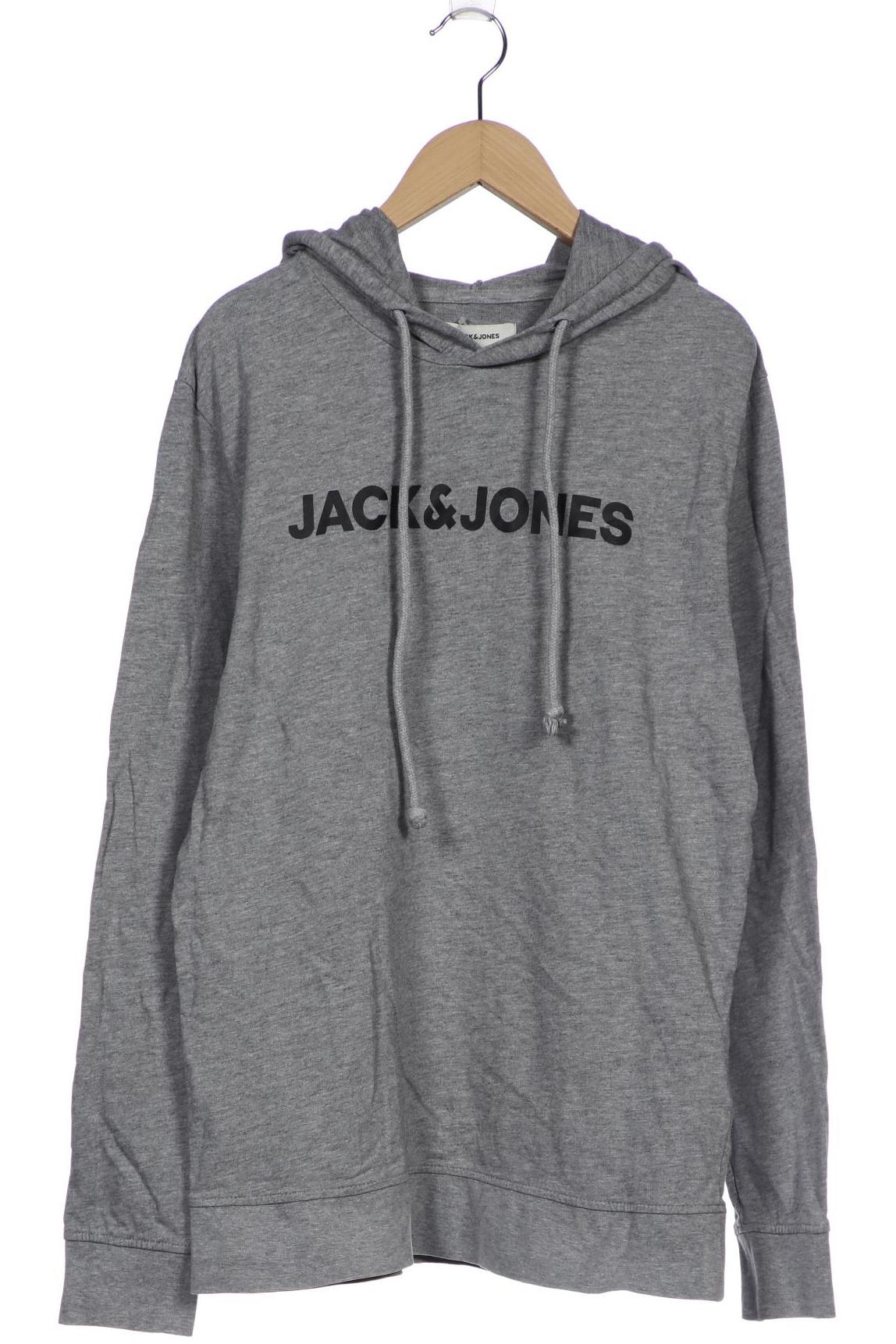 

JACK & JONES Herren Kapuzenpullover, grau