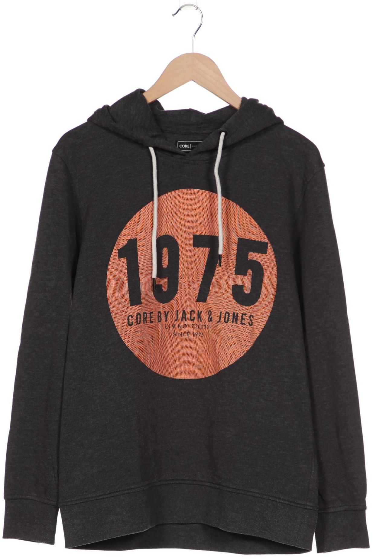 

JACK & JONES Herren Kapuzenpullover, grau