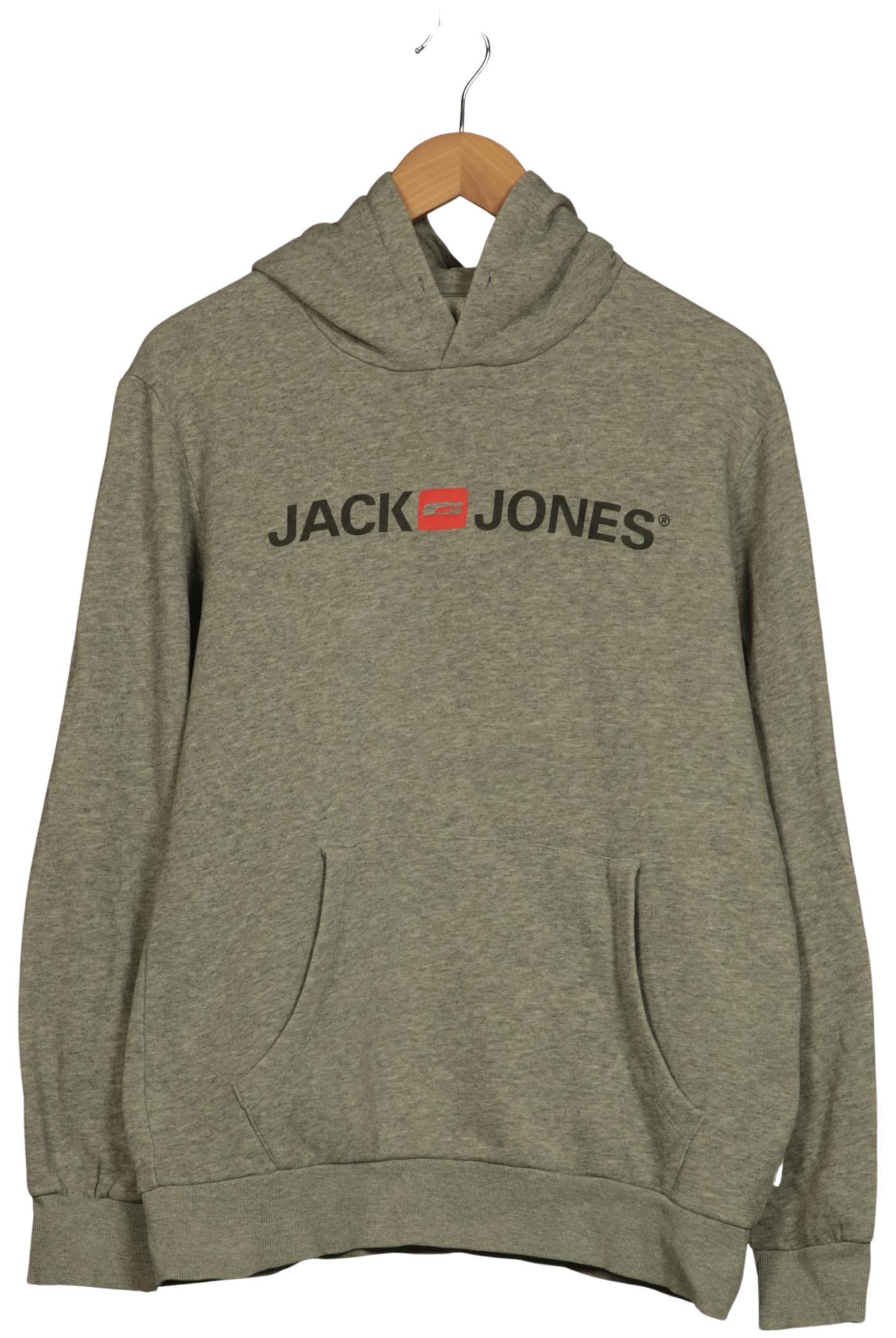 

Jack & Jones Herren Kapuzenpullover, grau, Gr. 48