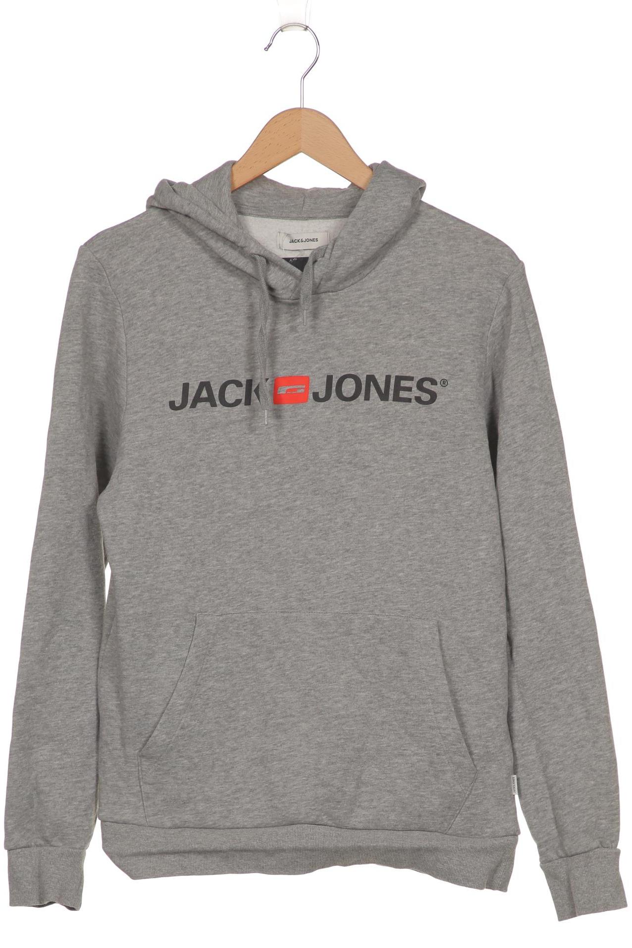 

JACK & JONES Herren Kapuzenpullover, grau