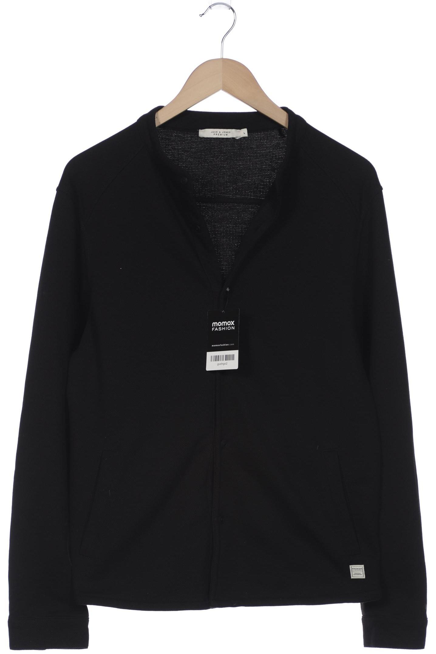 

Jack & Jones Herren Strickjacke, schwarz, Gr. 52