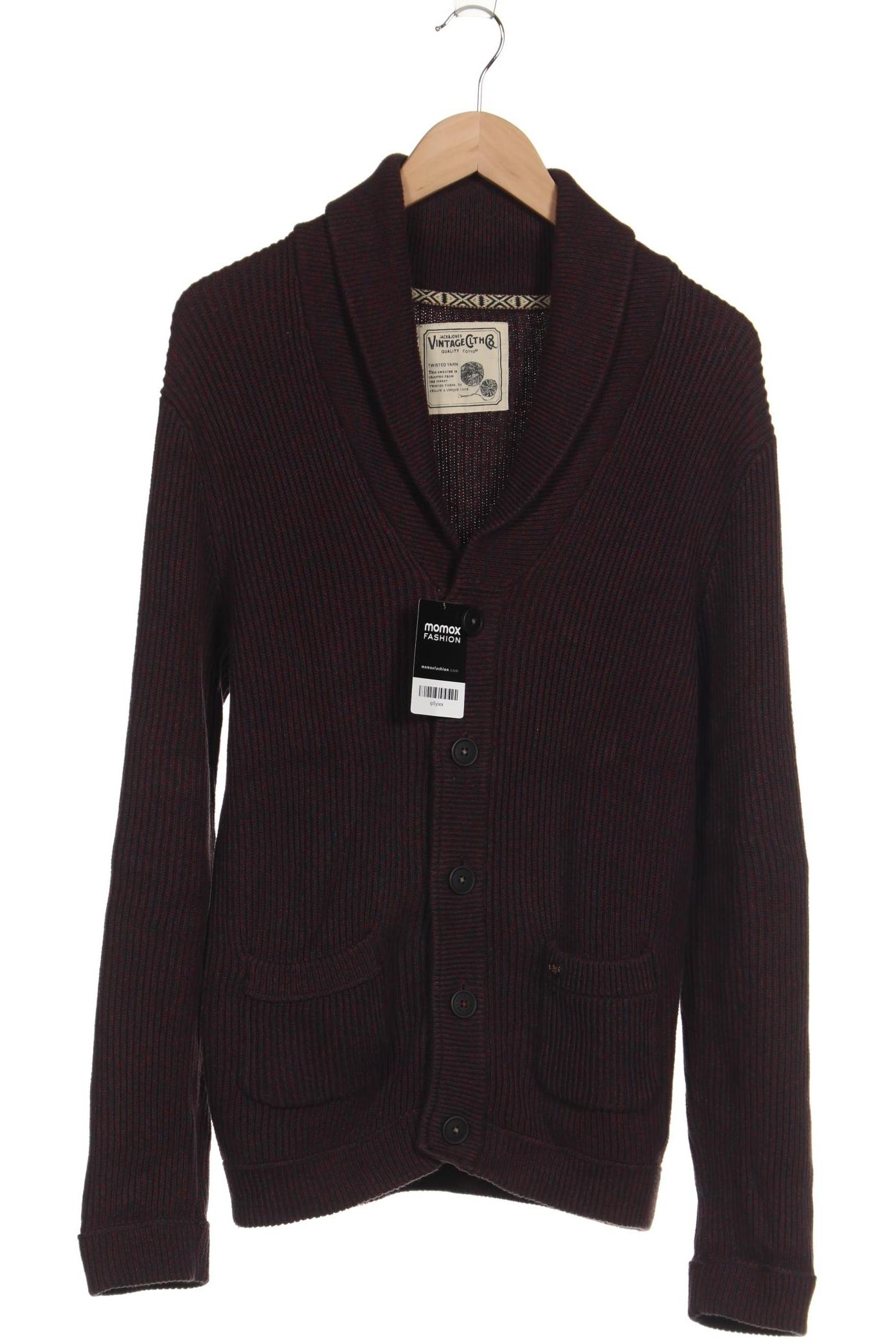 

Jack & Jones Herren Strickjacke, bordeaux, Gr. 48
