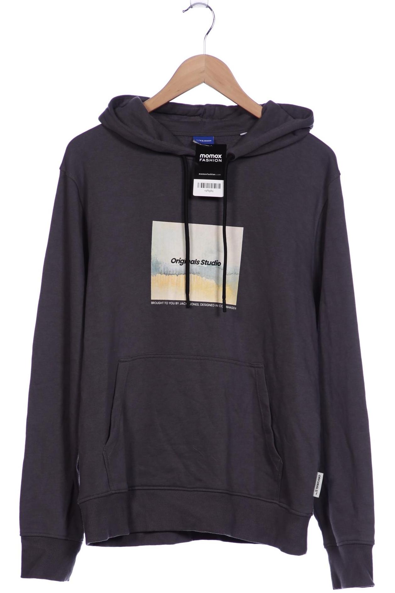 

Jack & Jones Herren Kapuzenpullover, grau, Gr. 48