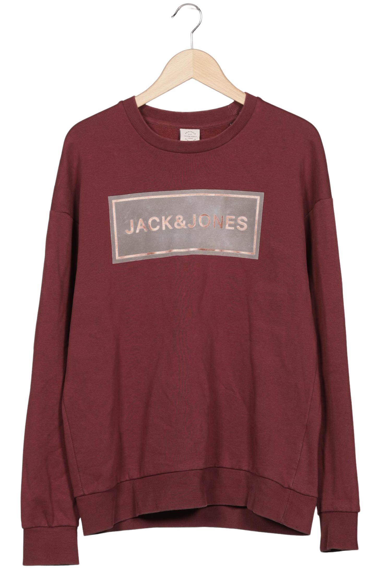 

Jack & Jones Herren Sweatshirt, bordeaux, Gr. 52