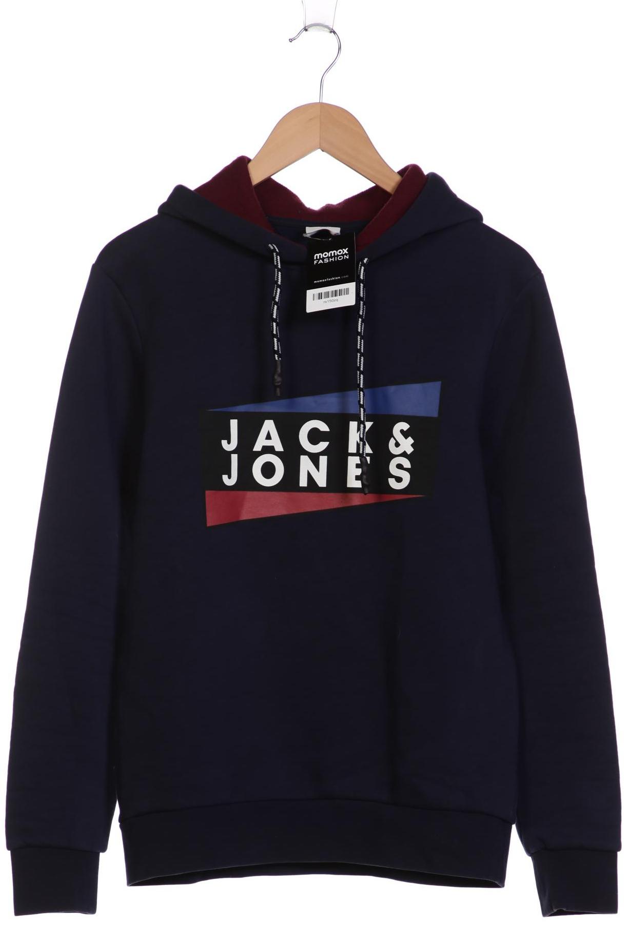 

Jack & Jones Herren Kapuzenpullover, marineblau, Gr. 46