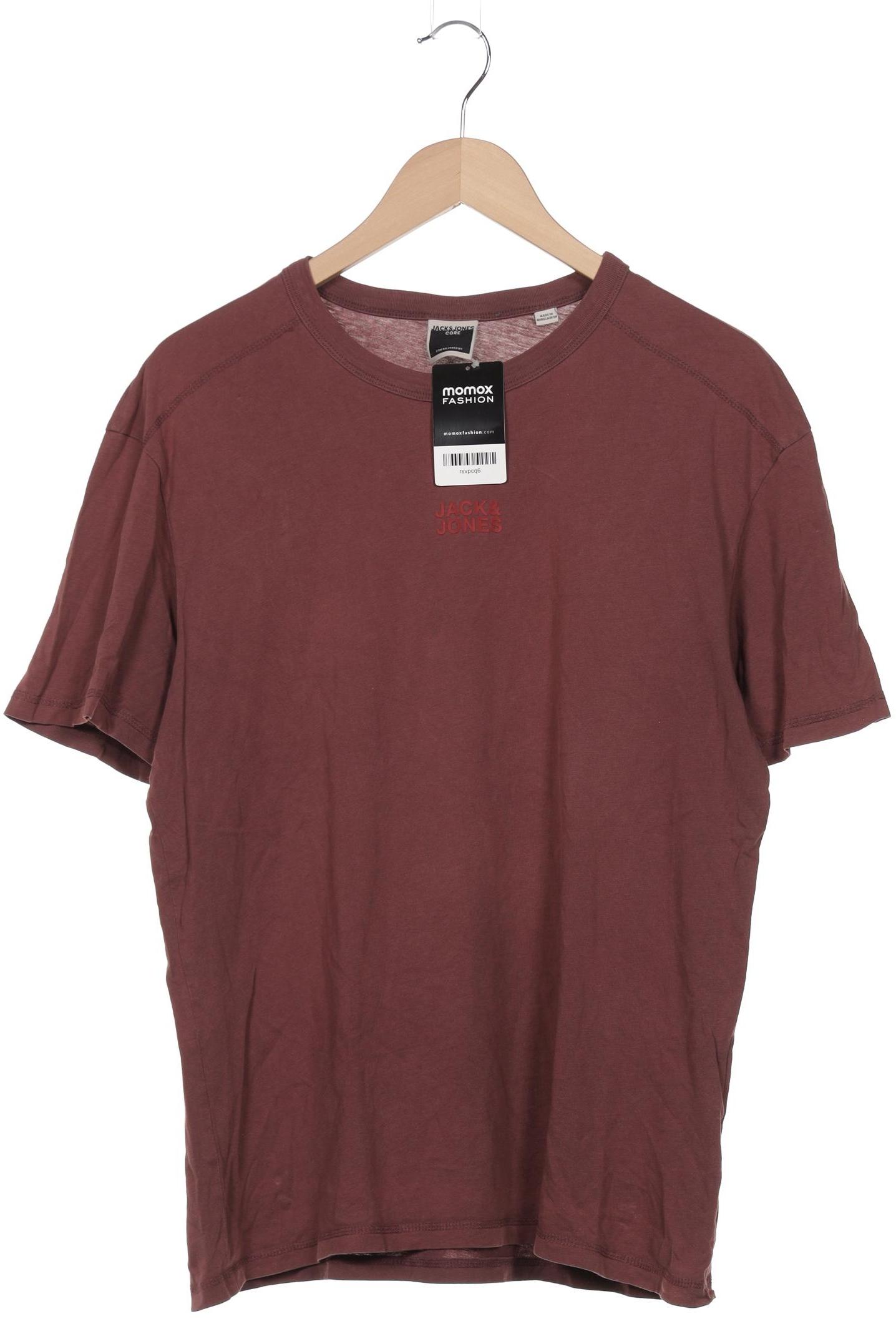 

Jack & Jones Herren T-Shirt, bordeaux, Gr. 52