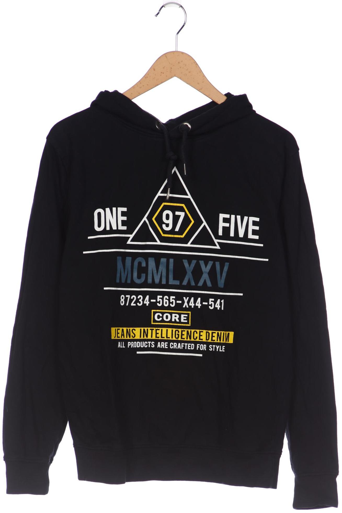 

Jack & Jones Herren Kapuzenpullover, schwarz, Gr. 52