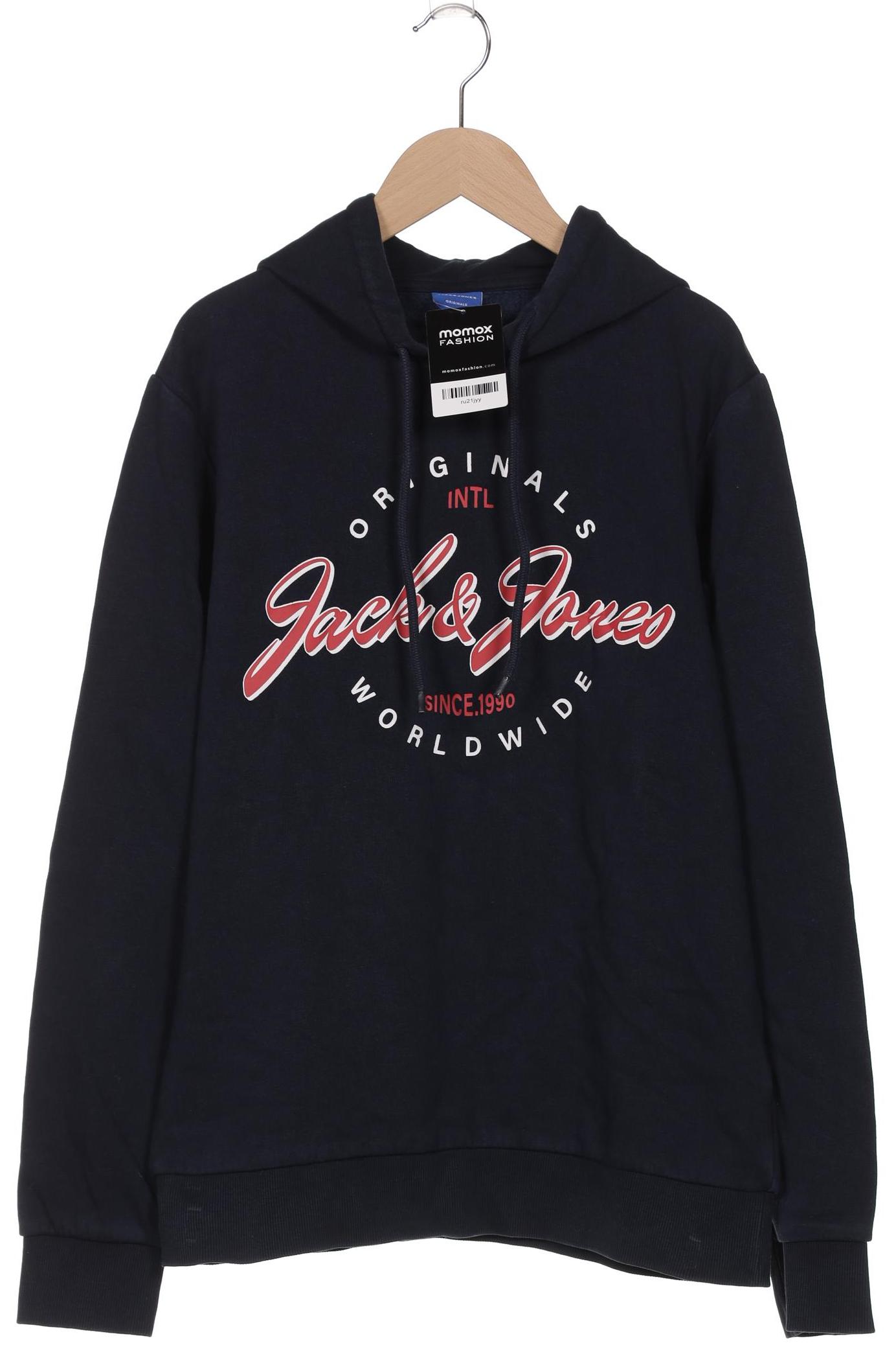 

Jack & Jones Herren Kapuzenpullover, marineblau, Gr. 46