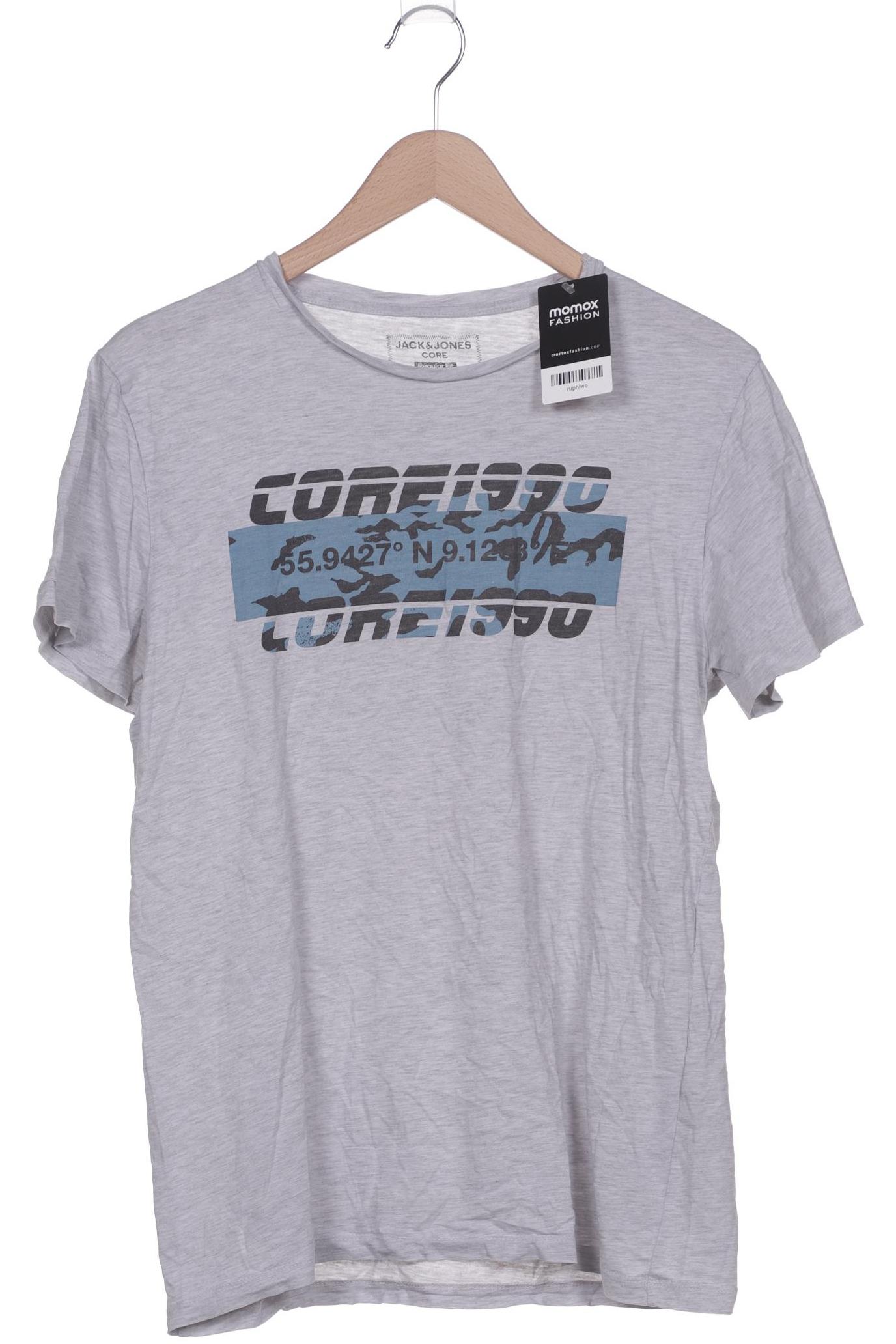 

Jack & Jones Herren T-Shirt, grau, Gr. 52