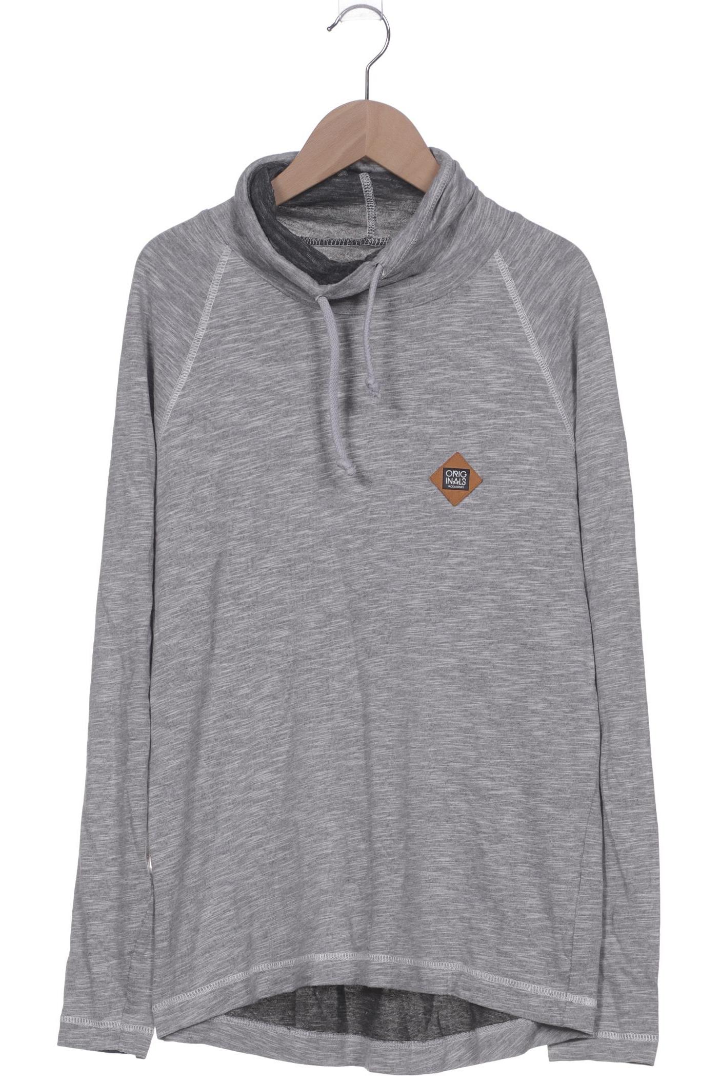 

Jack & Jones Herren Langarmshirt, grau, Gr. 48