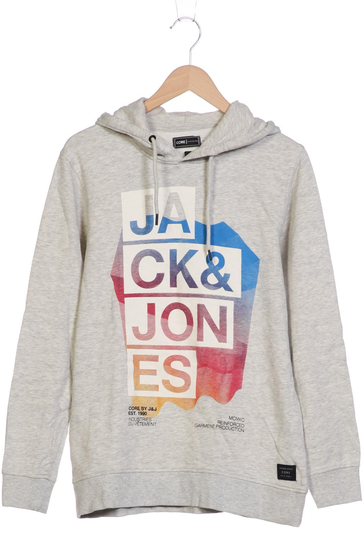 

Jack & Jones Herren Kapuzenpullover, grau, Gr. 52