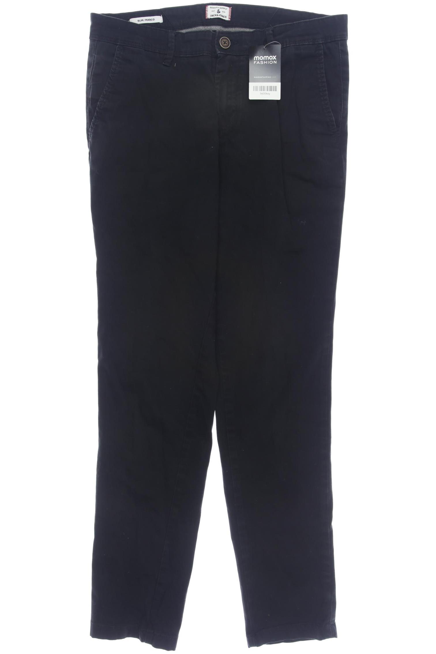 

Jack & Jones Herren Stoffhose, schwarz, Gr. 32