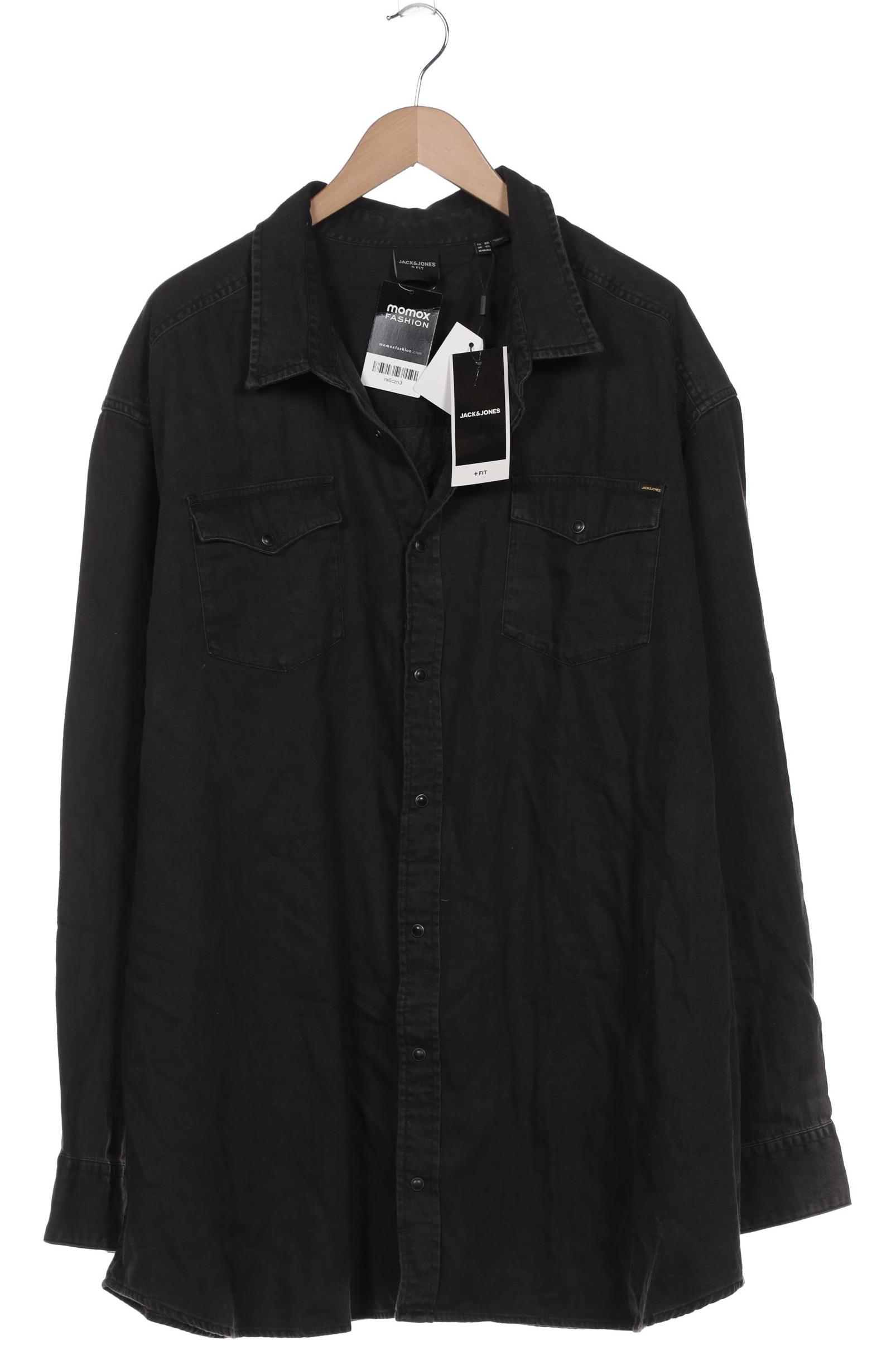 

Jack & Jones Herren Hemd, schwarz, Gr. 62