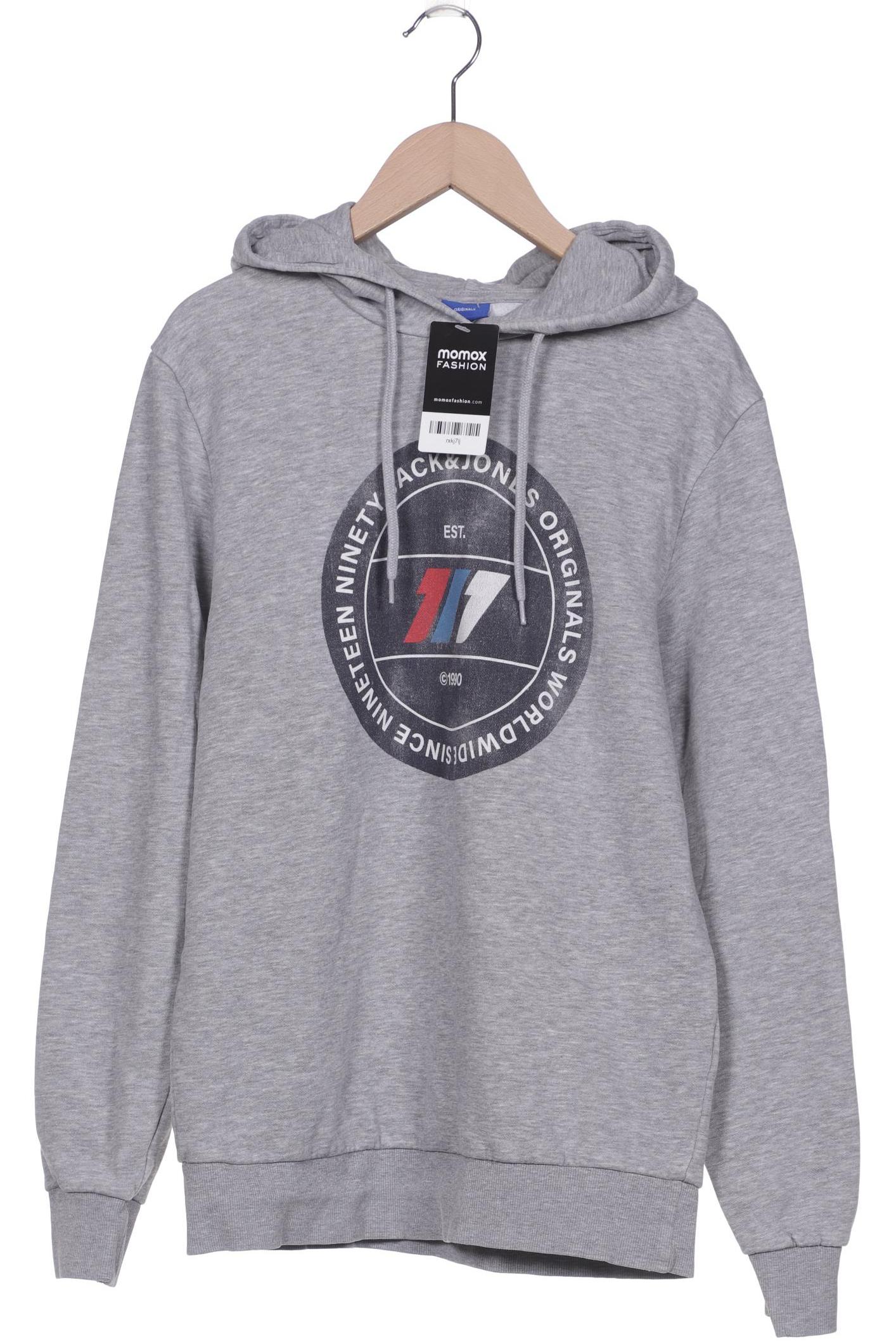 

Jack & Jones Herren Kapuzenpullover, grau