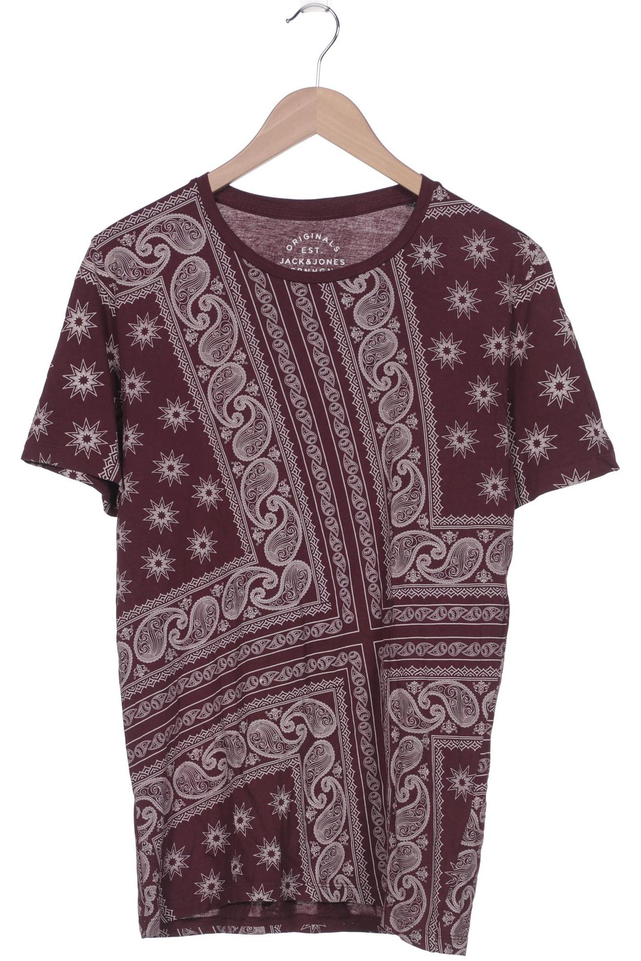 

JACK & JONES Herren T-Shirt, bordeaux