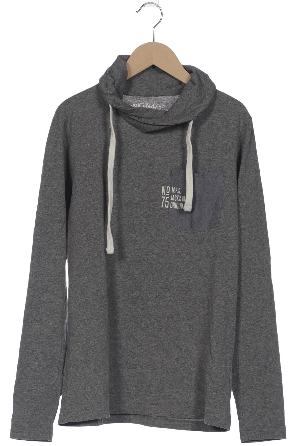 

Jack & Jones Herren Langarmshirt, grau, Gr. 46