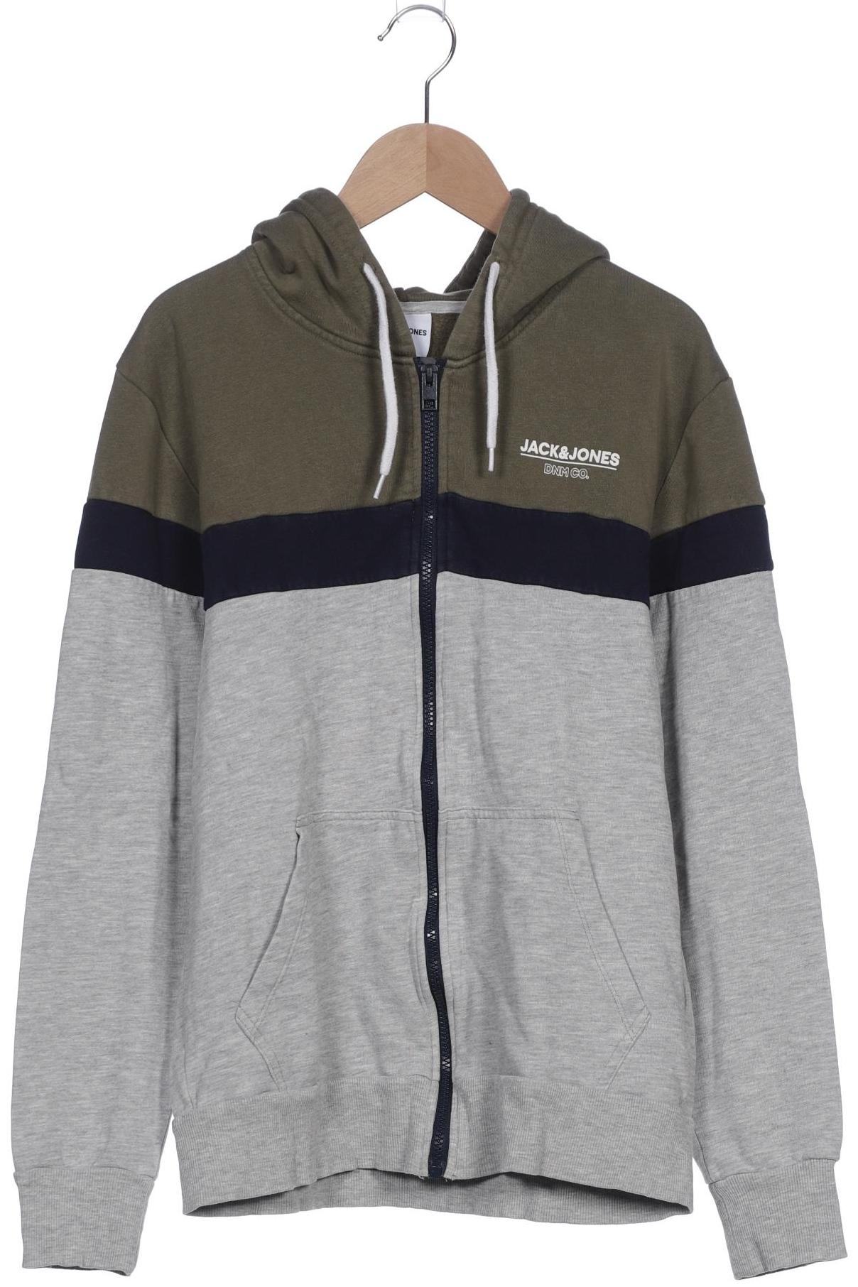

Jack & Jones Herren Kapuzenpullover, grau, Gr. 46