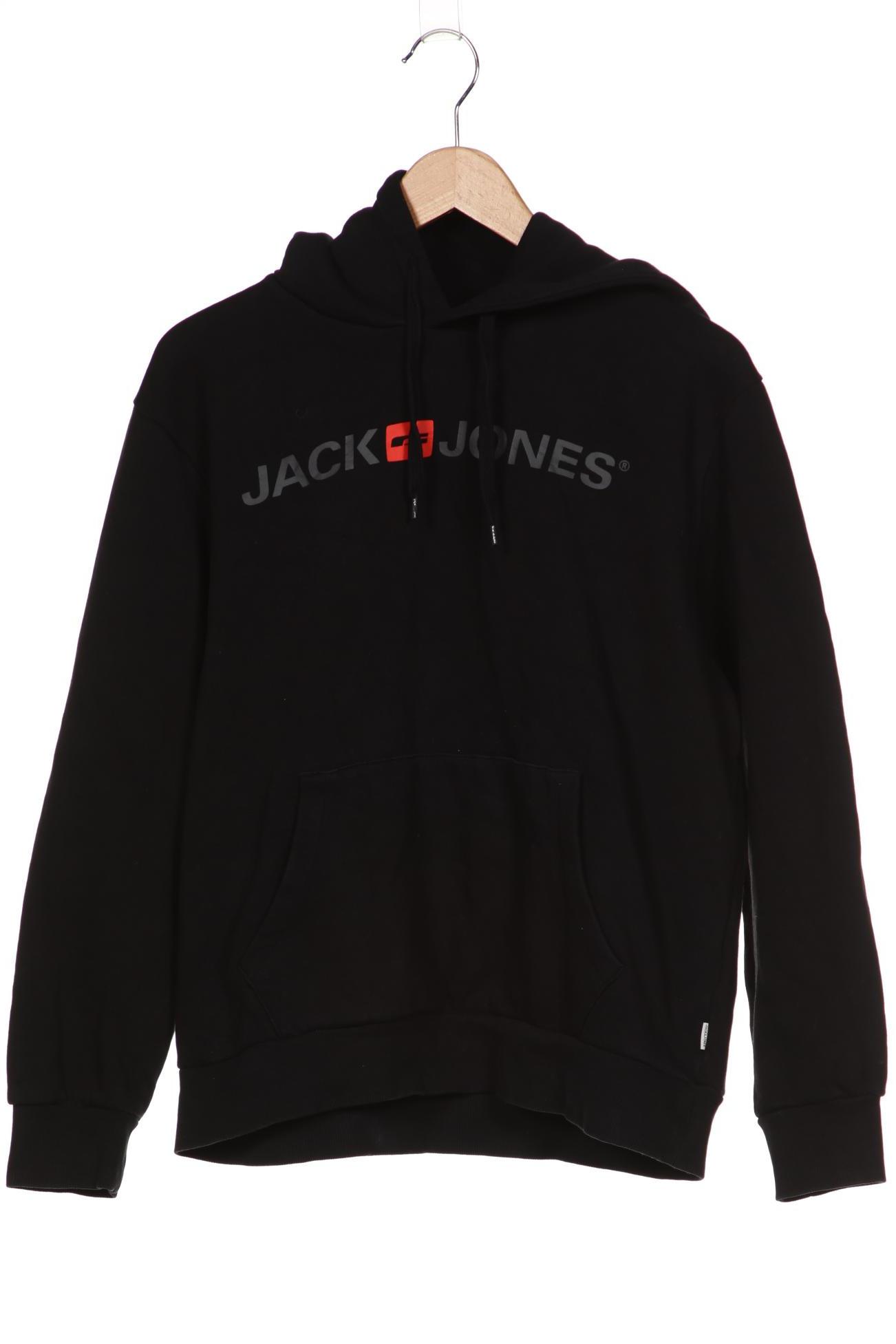 

Jack & Jones Herren Kapuzenpullover, schwarz, Gr. 52